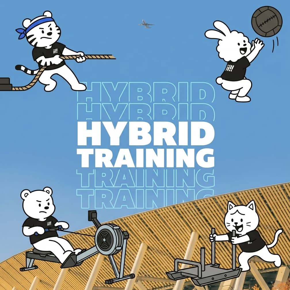 🔥🏋️iiyon!! HYBRID TRAINING🏃‍➡️