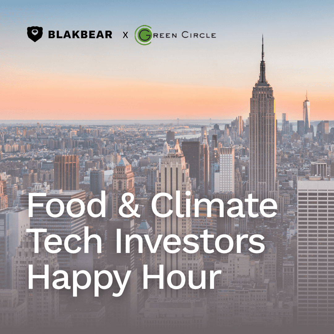 Food & Climate Tech Investors Happy Hour 🍸