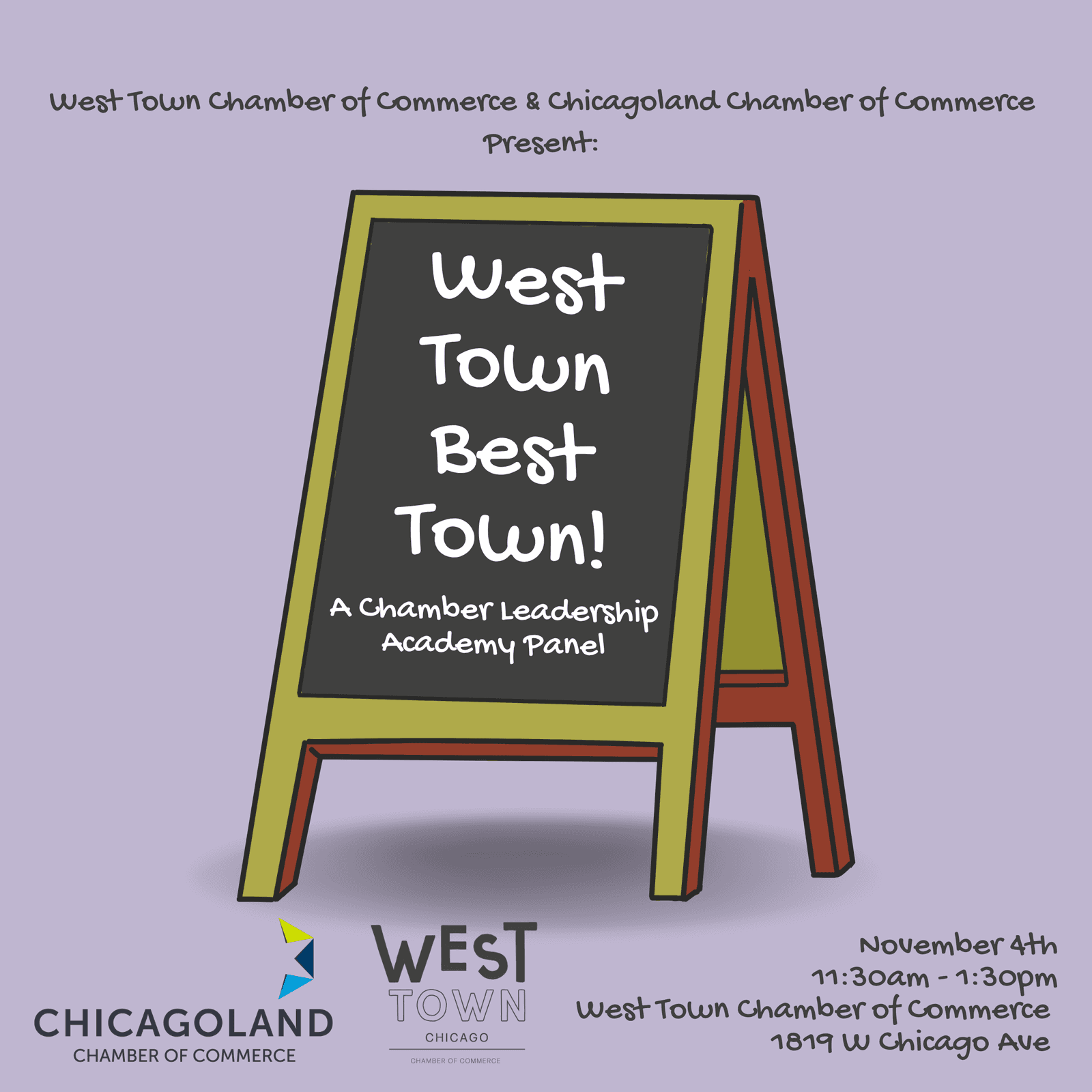 West Town Best Town: A Chamber Leadership Academy Panel