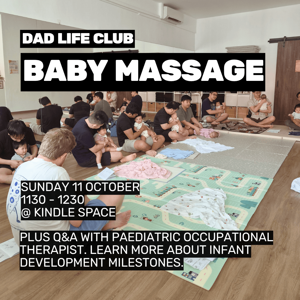 BABY MASSAGE + Q&A with Paediatric OT