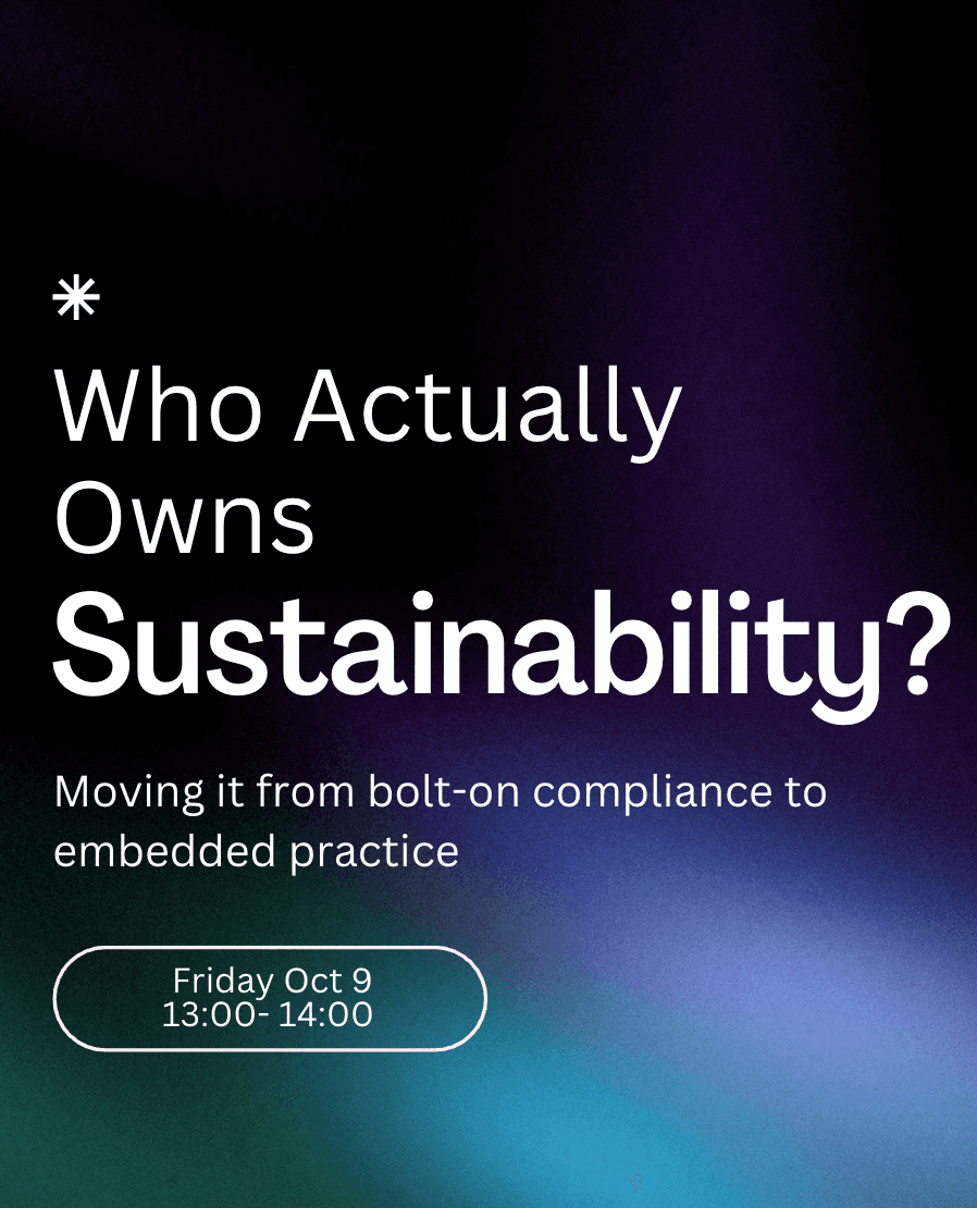 Who Actually Owns Sustainability?