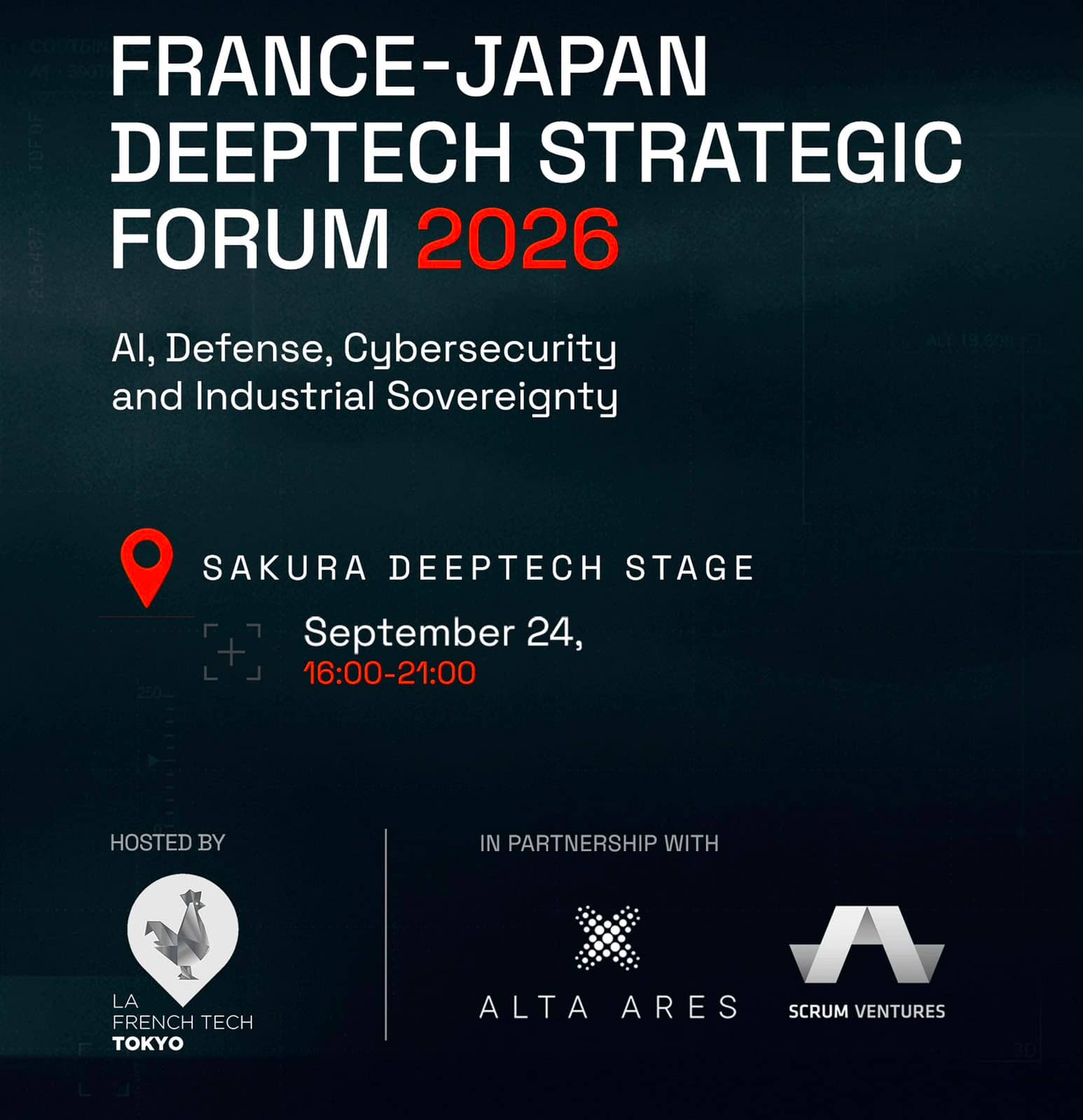 France-Japan Deep Tech Strategic Forum