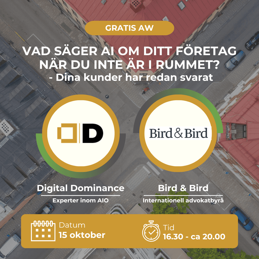 Vad säger AI om ditt företag när du inte är i rummet?