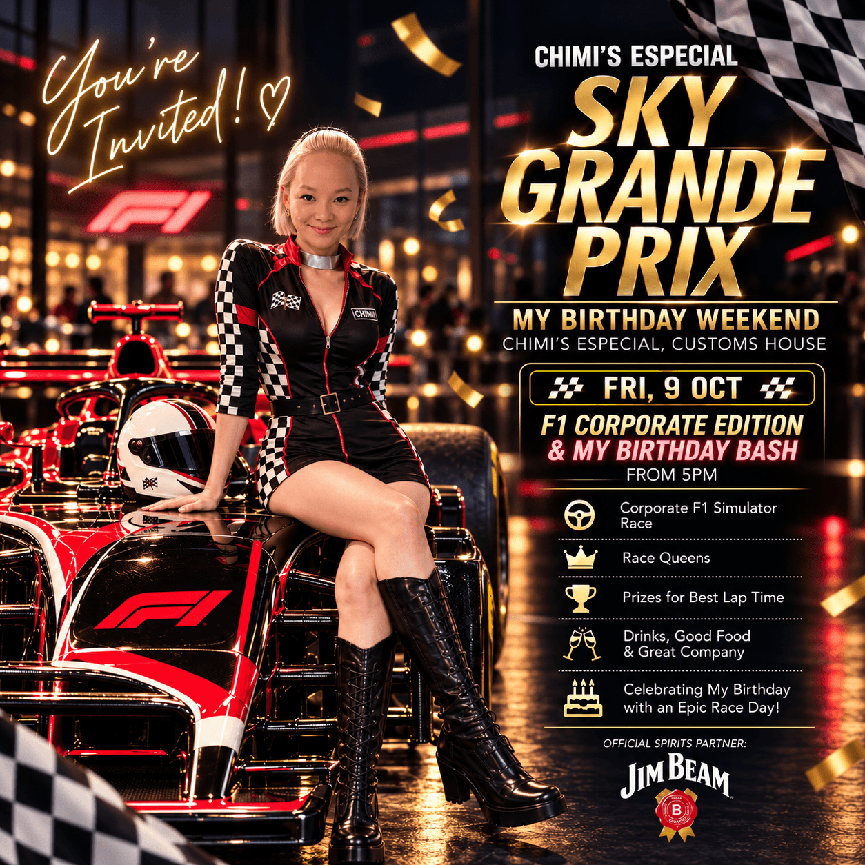 SKY GRANDE PRIX 🏁 Sabrina's Birthday Bash