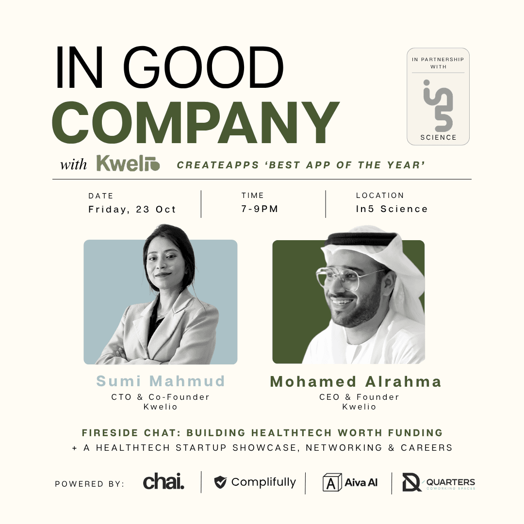 In Good Company: Kwelio, the story behind Dubai's App of the Year