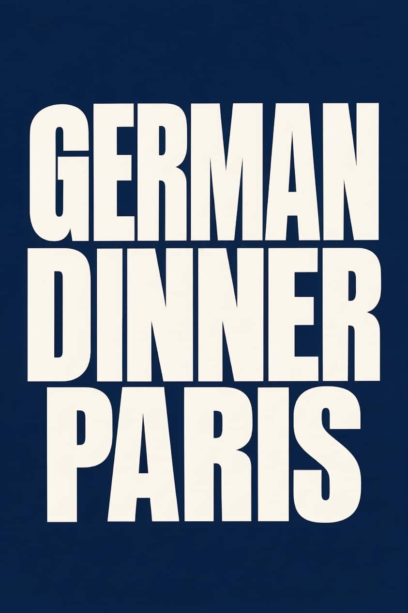 GERMAN DINNER PARIS — VOL. 02