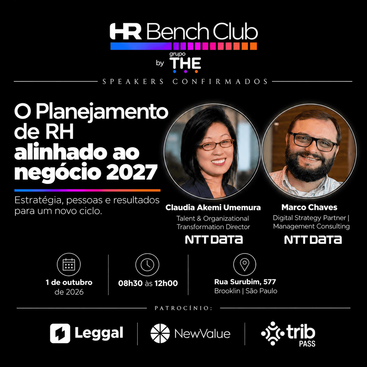 HR Bench Club by Grupo THE: O planejamento 2027 de RH alinhado ao negócio