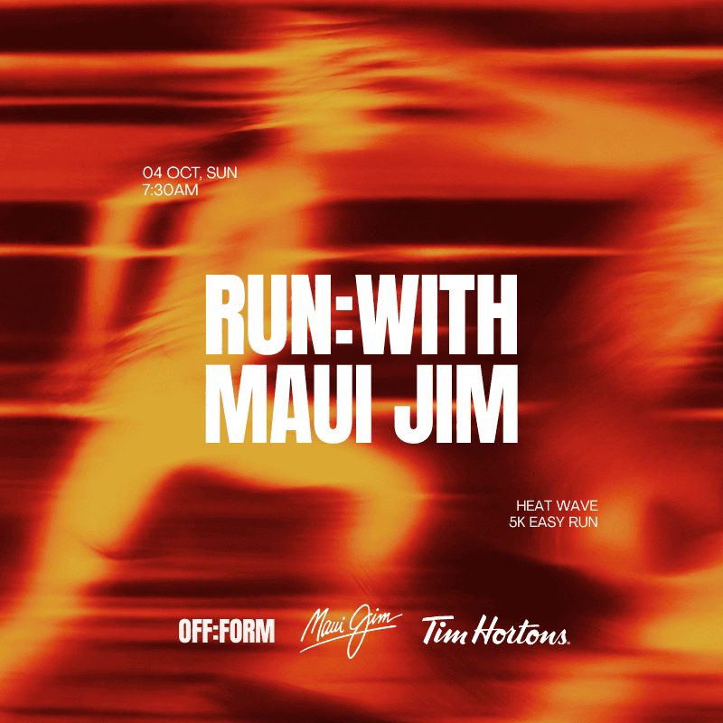 OFF:FORM | RUN:WITH MAUI JIM - HEAT WAVE 5K RUN