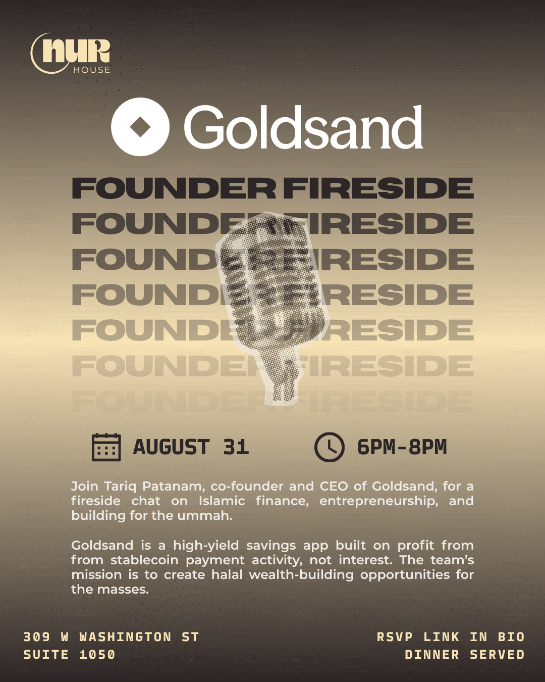 Founder Fireside w/ Goldsand