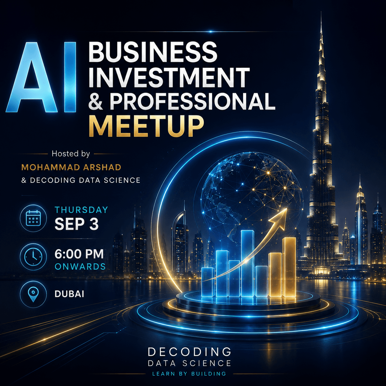 AI Business , Investment & Professional Meetup