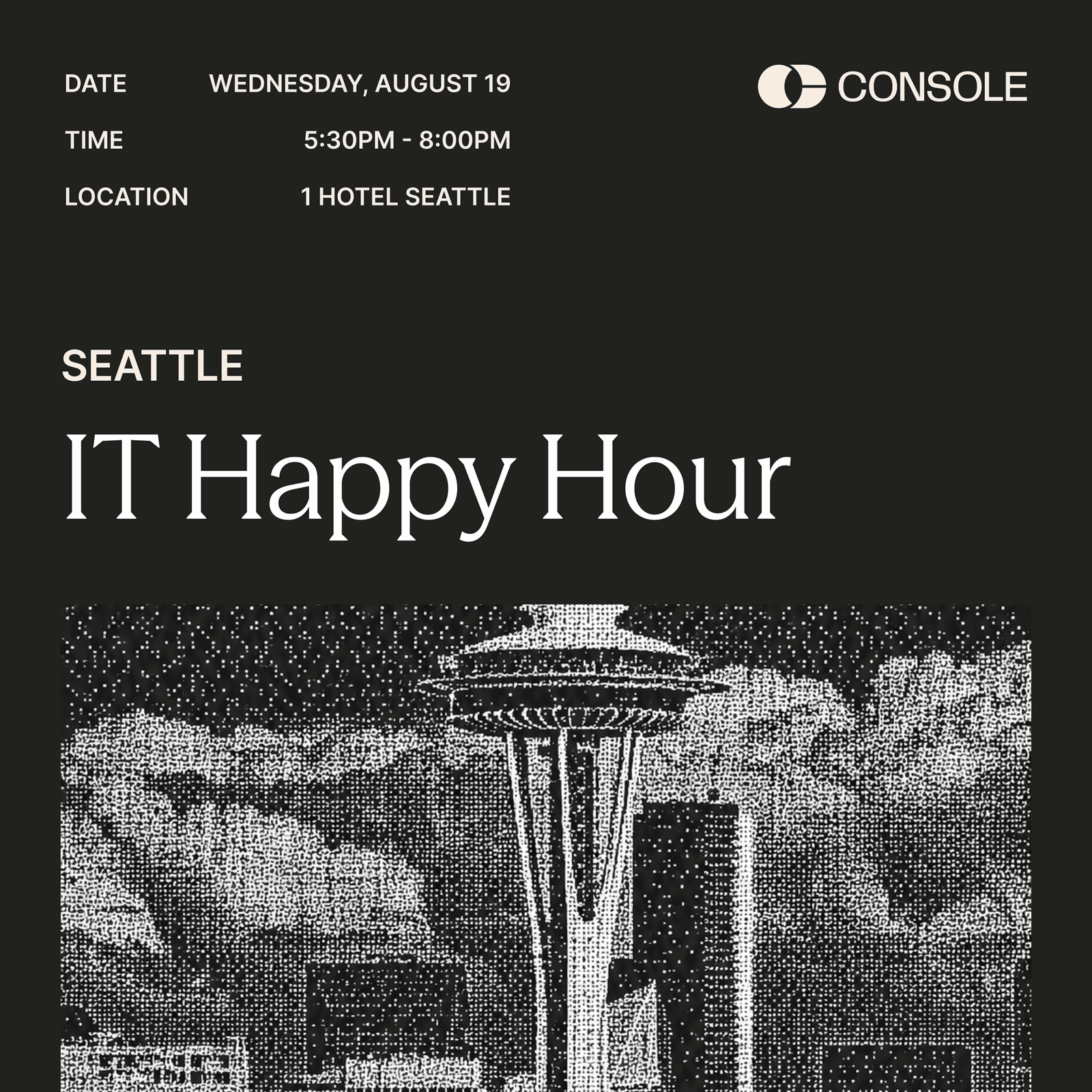 Console IT & SecOps Happy Hour Seattle