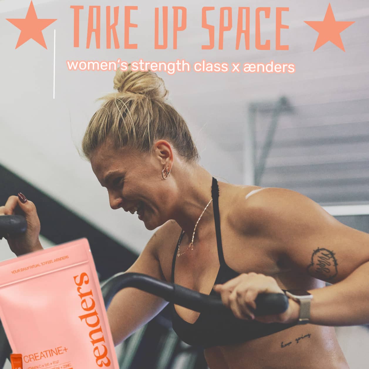 TAKE UP SPACE - Women’s Strength Class x ænders