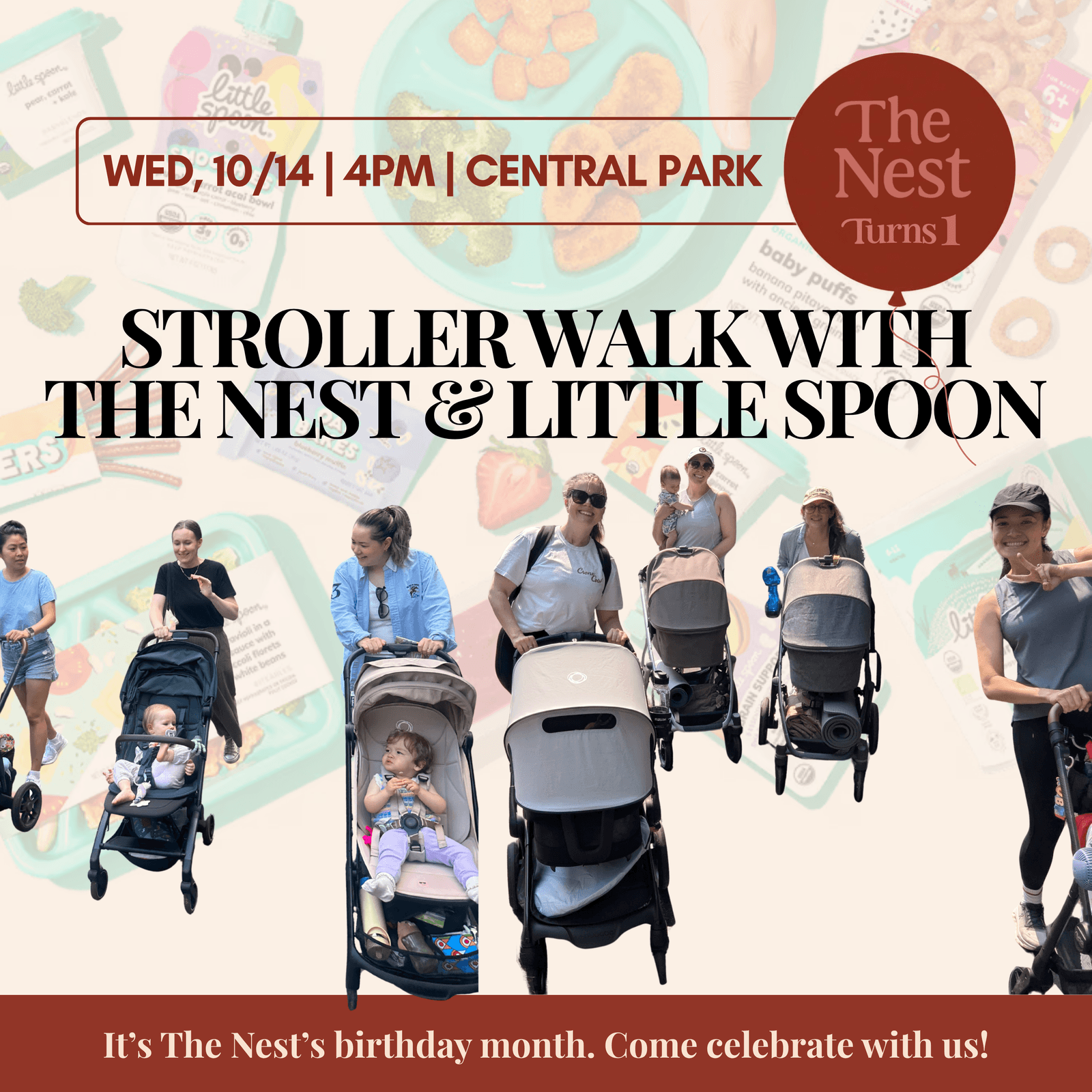 Stroller Walk | The Nest x Little Spoon