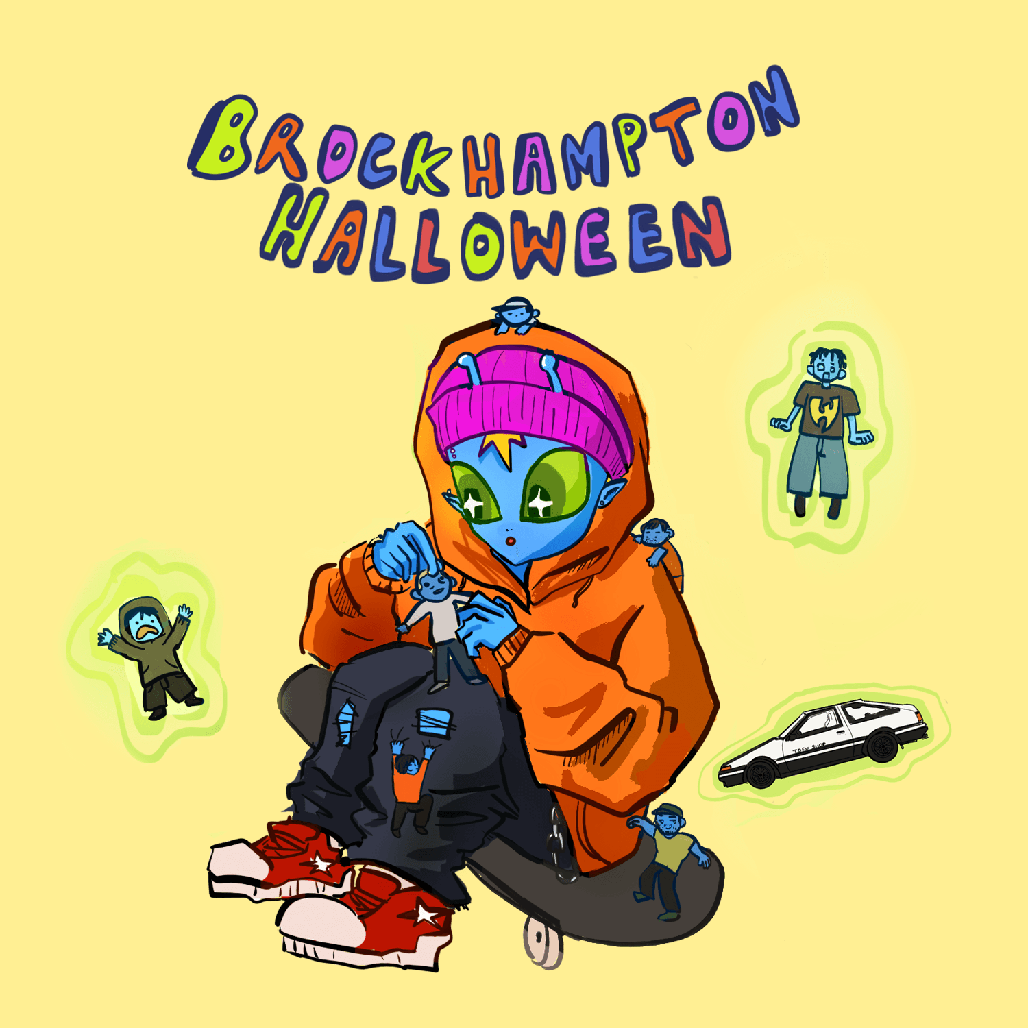 brockhampton halloween @ midnight arcade