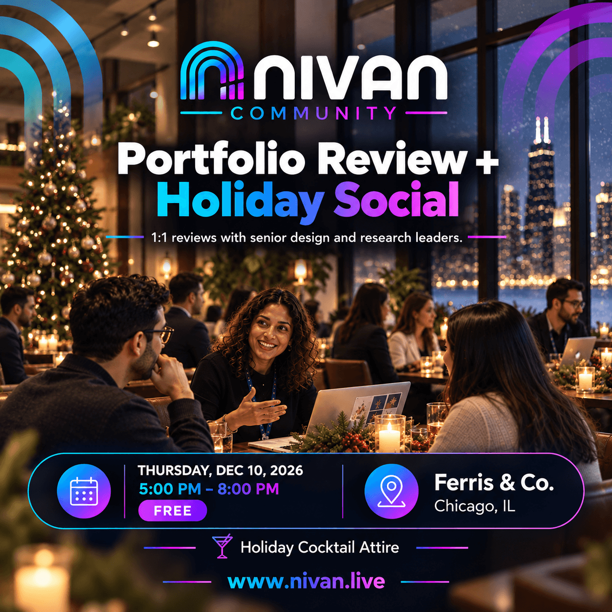 Nivan Community Portfolio + Social