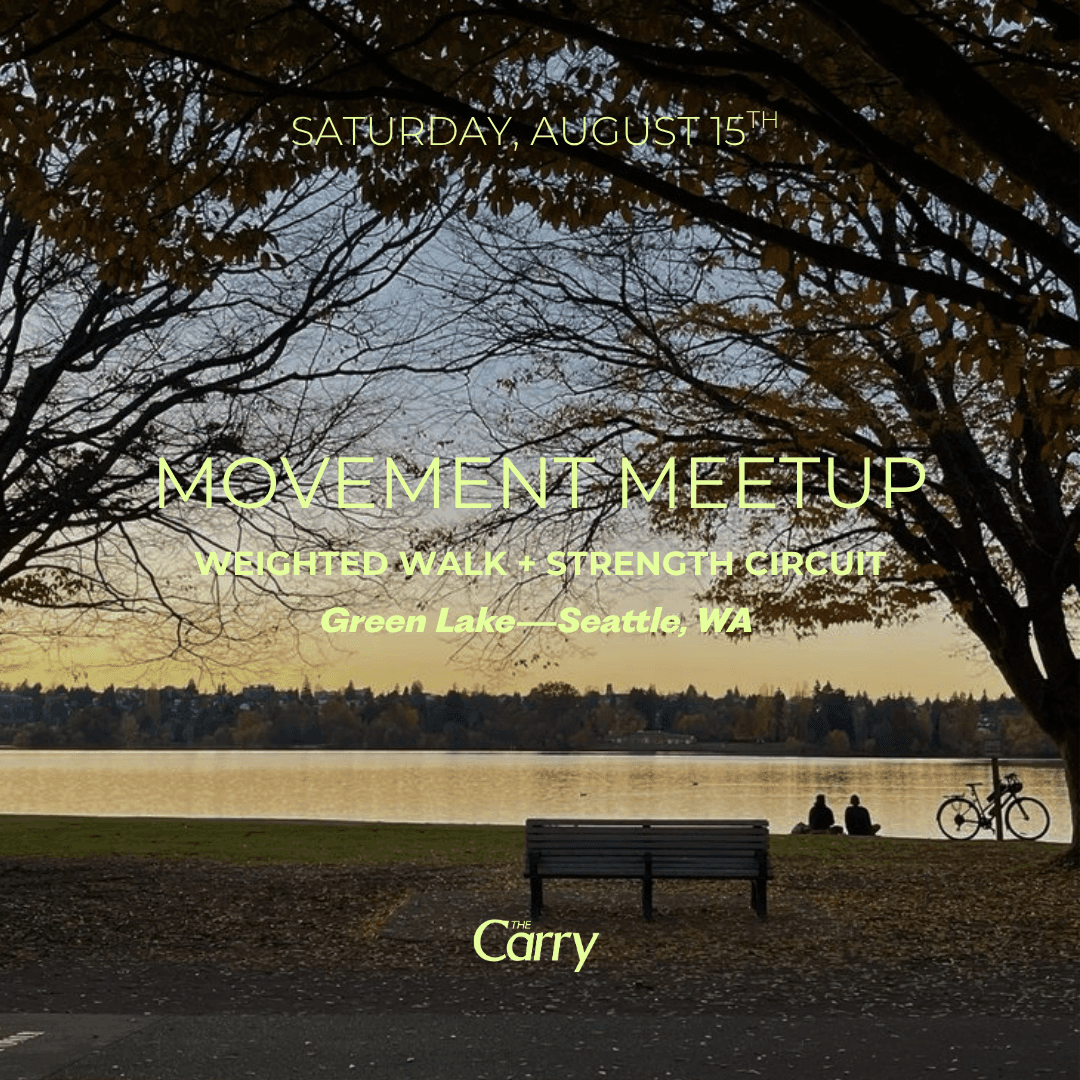 The Carry Rucking Club: Green Lake Movement Meetup