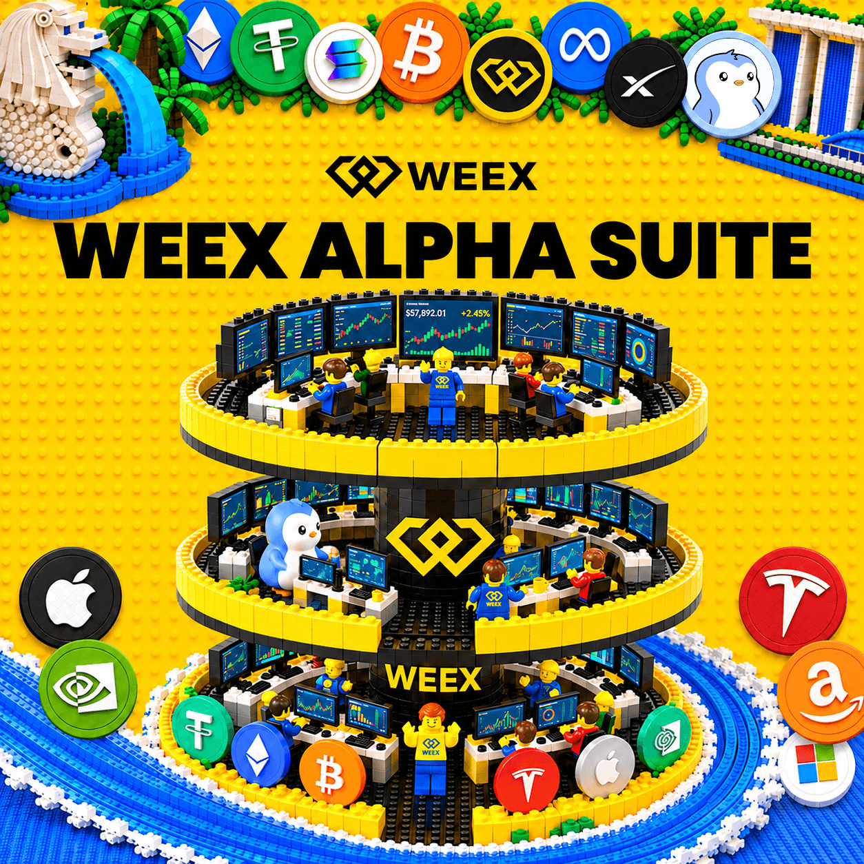 TOKEN2049 Singapore · WEEX Alpha Suite
