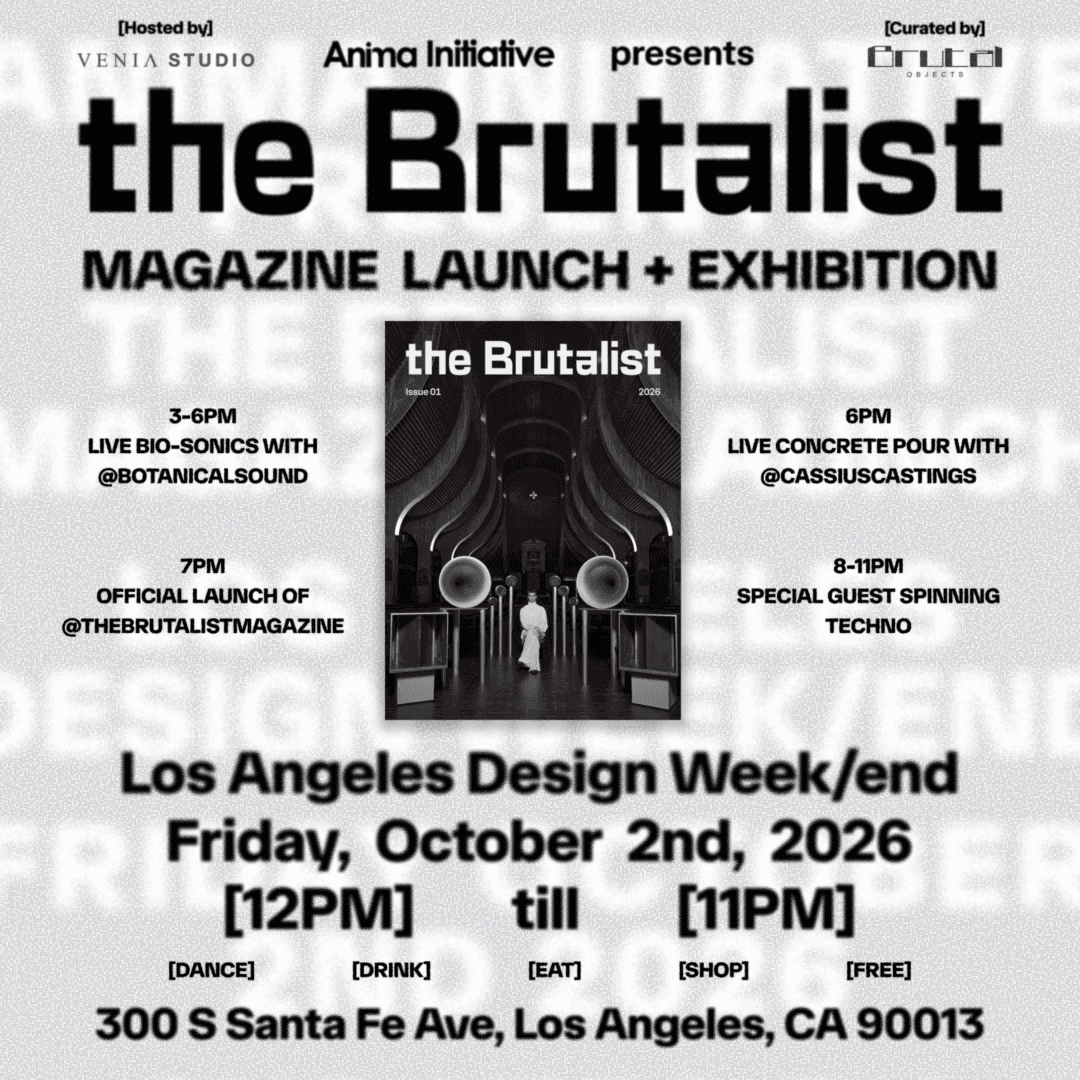 The Brutalist Magazine Launch + Exhibition