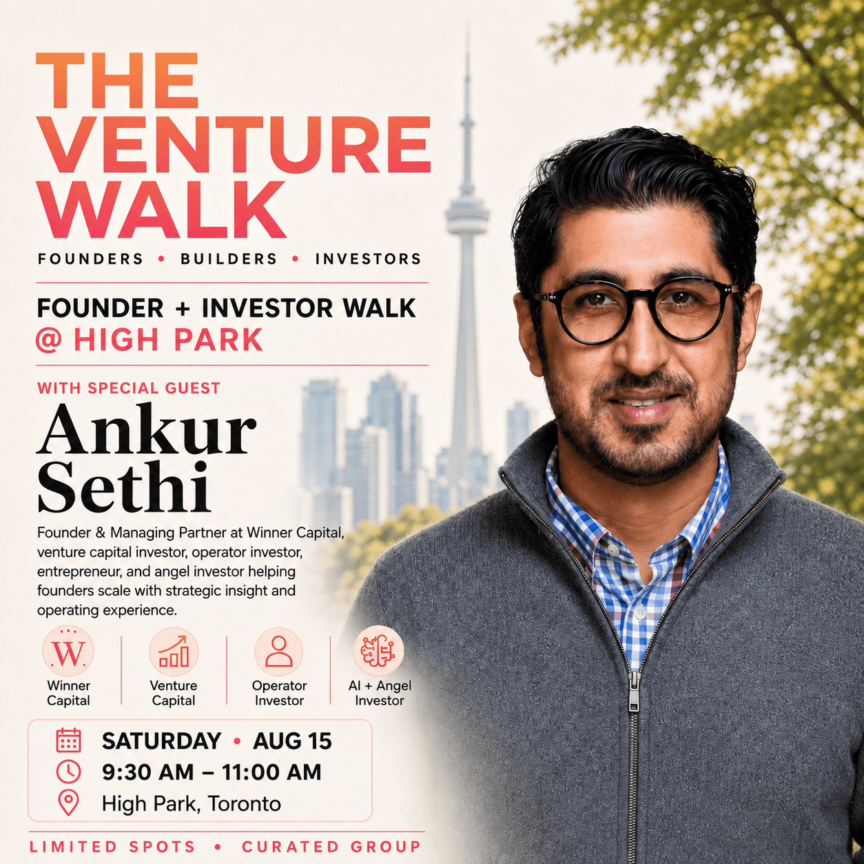 The Venture Walk with Ankur Sethi