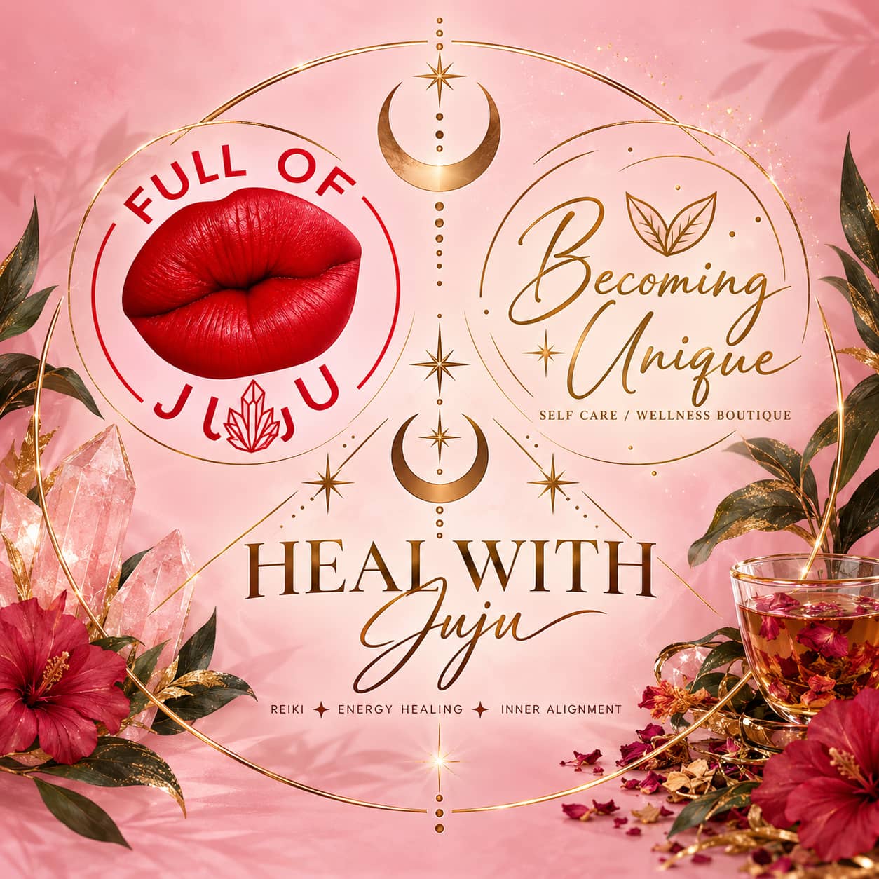 Tea & Reiki: A Healing Experience with Heal With Juju + Becoming Unique Boutique