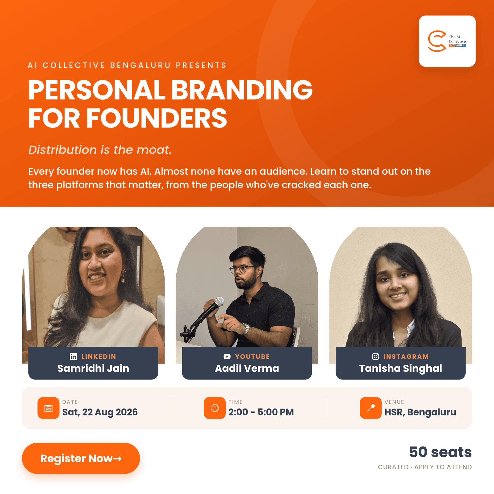 Founder Brand Lab: Personal Branding Workshop for Founders (w/ The AI Collective)