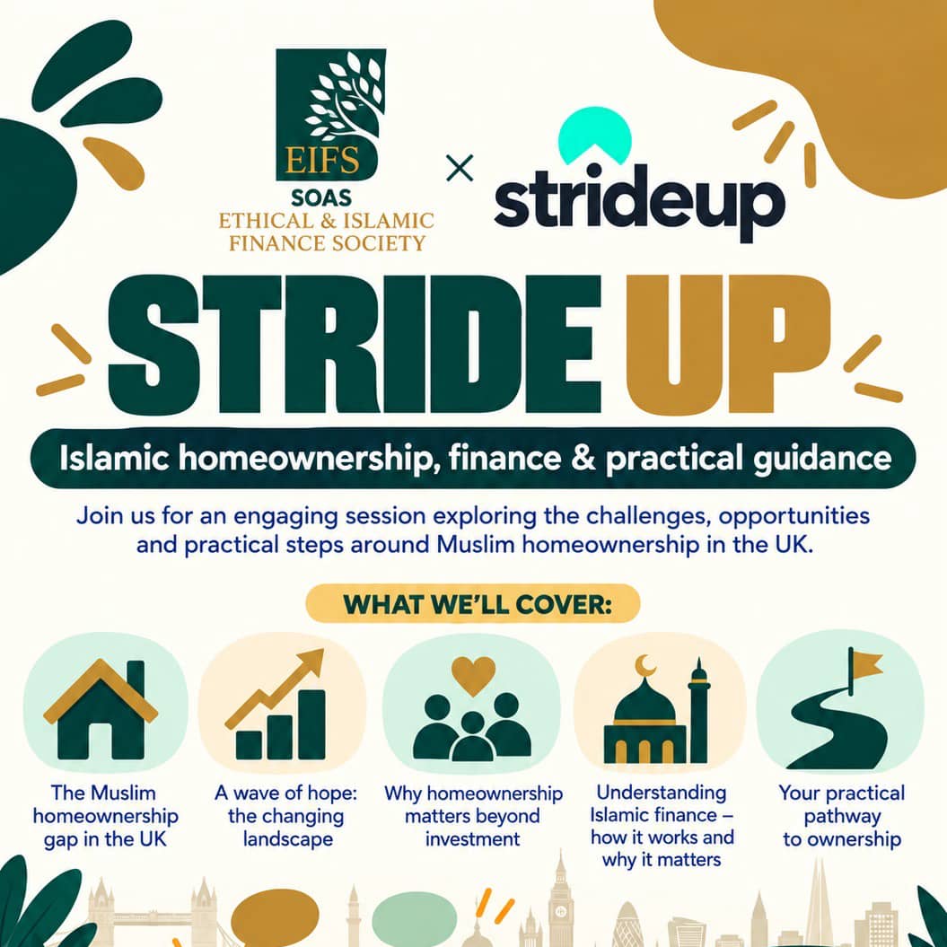 SOAS IFS X STRIDE UP: ISLAMIC HOMEOWNERSHIP