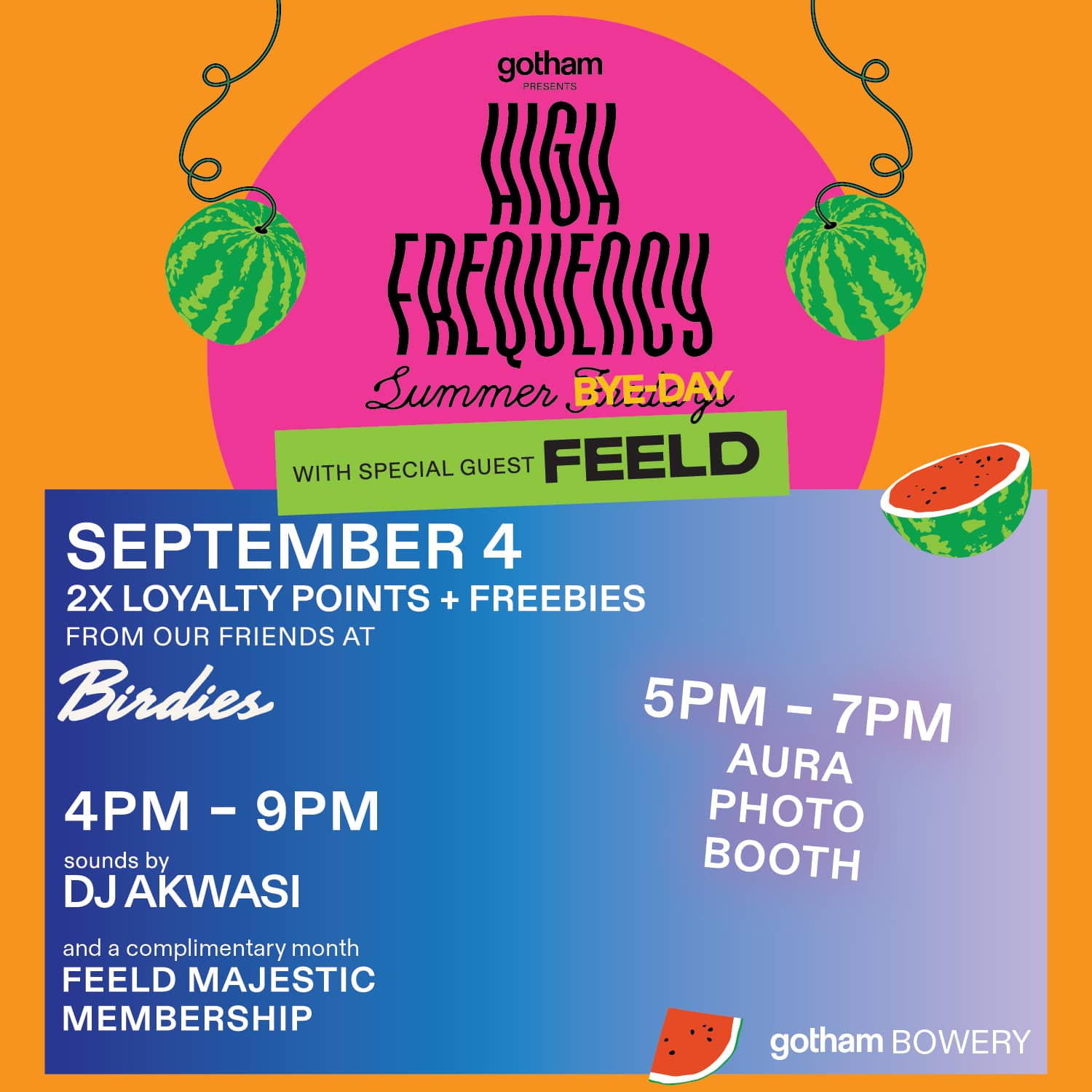 Summer Friday with Feeld