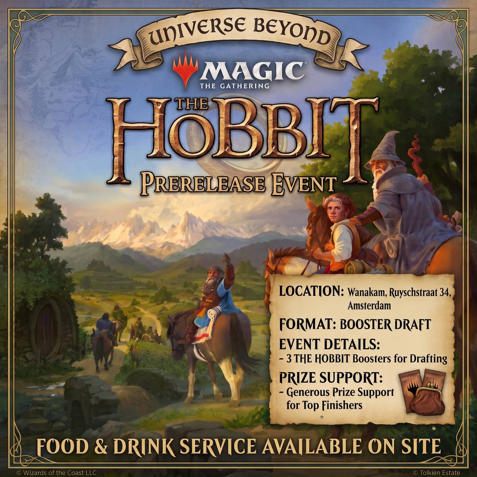 Tash & Tap - The Hobbit Prerelease Draft & Sealed (MTG)