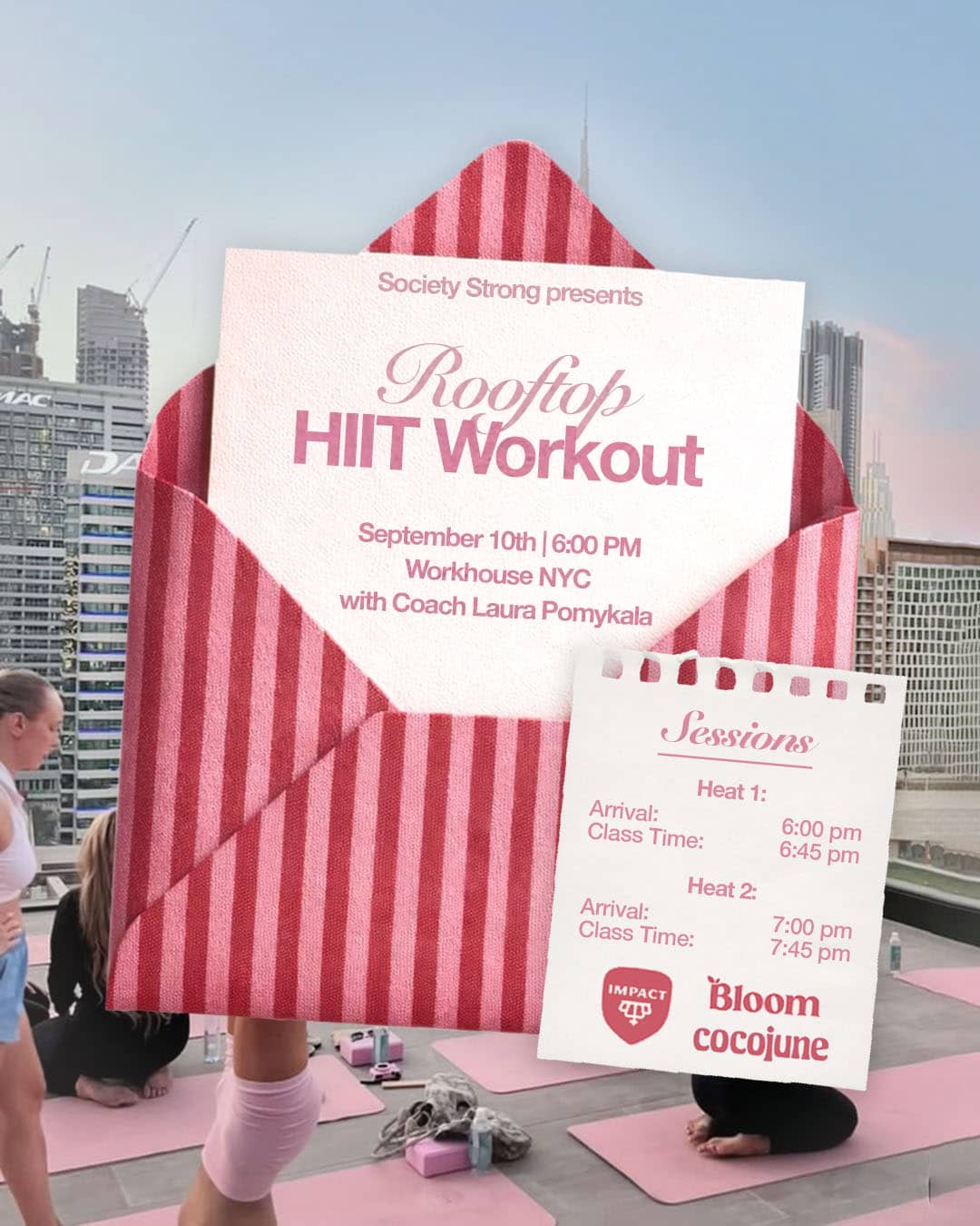 Society Strong Rooftop HIIT Workout