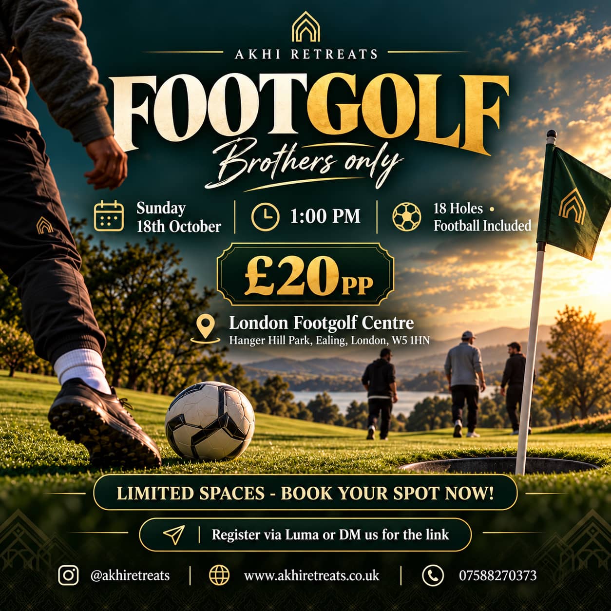 Akhi Retreats FootGolf ⚽⛳