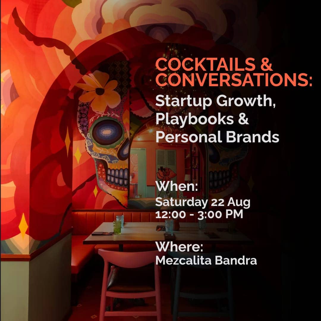 Cocktails & Conversations: Startup Growth, Playbooks & Personal Brands