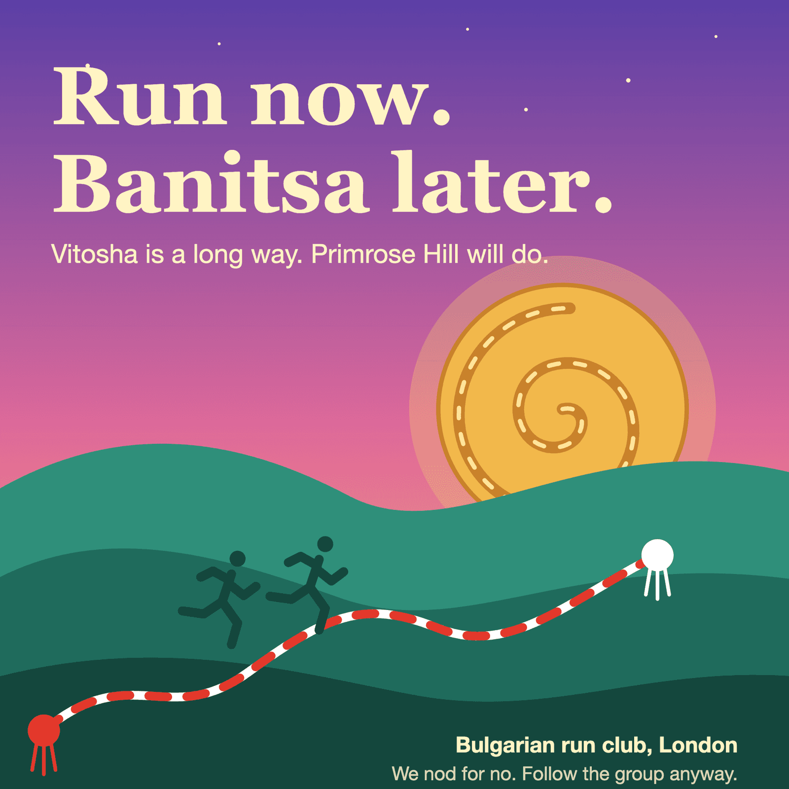 Bulgarian run club inception