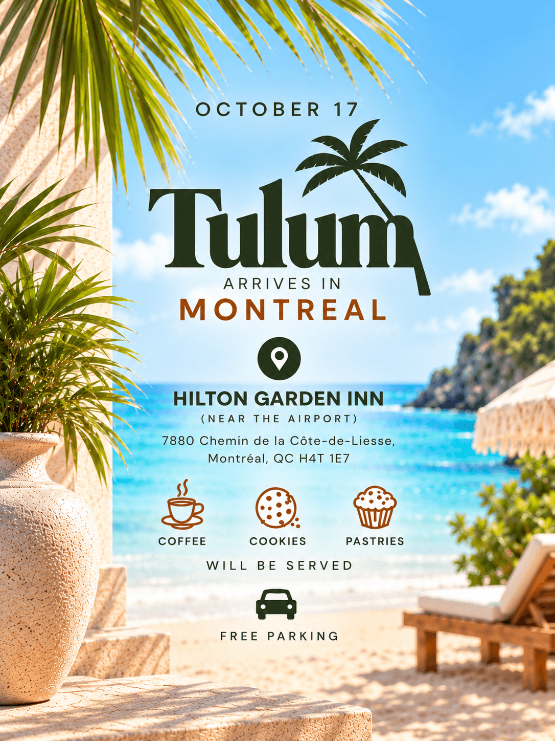 Tulum arrives in Montreal