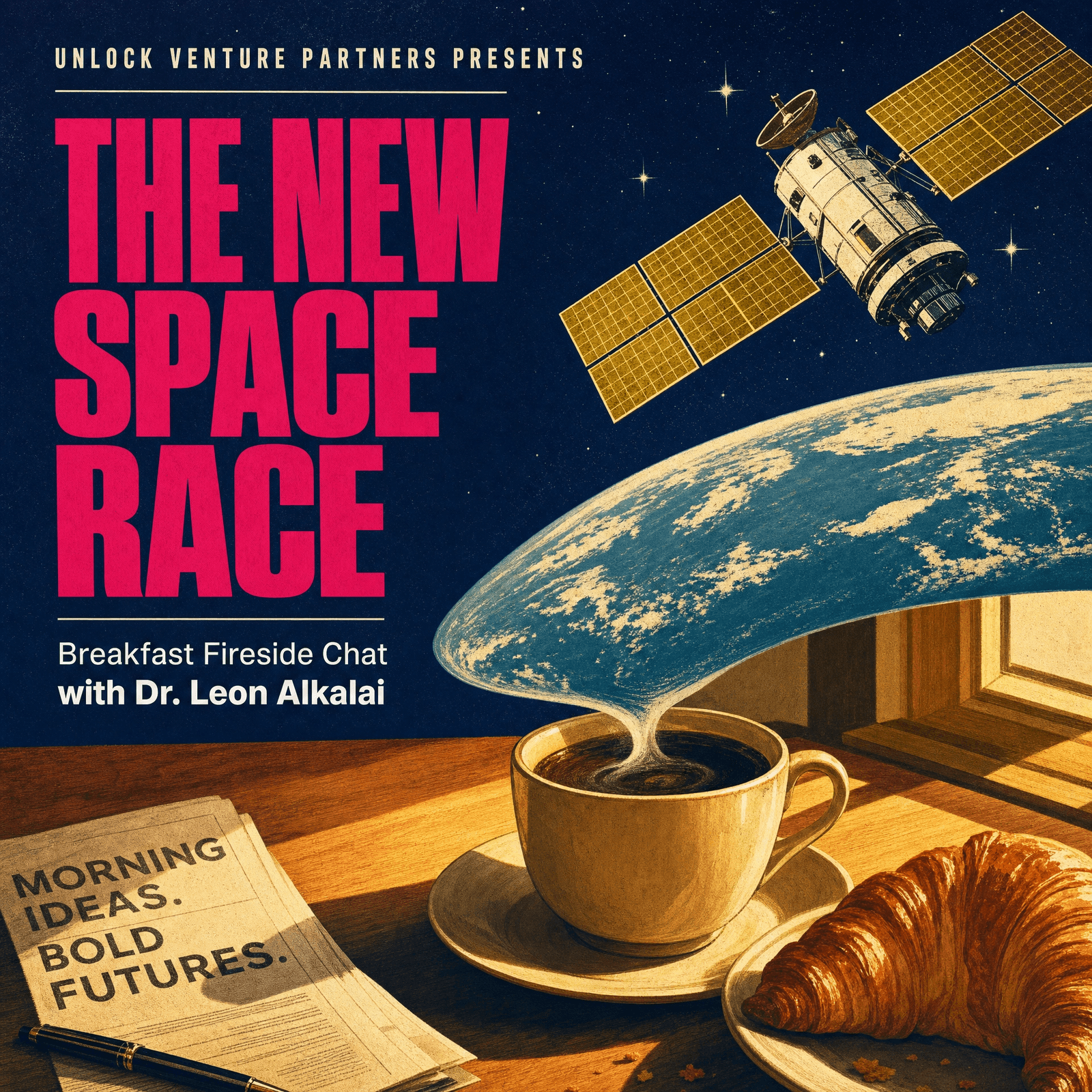 The New Space Race: Breakfast Fireside Chat with Dr. Leon Alkalai