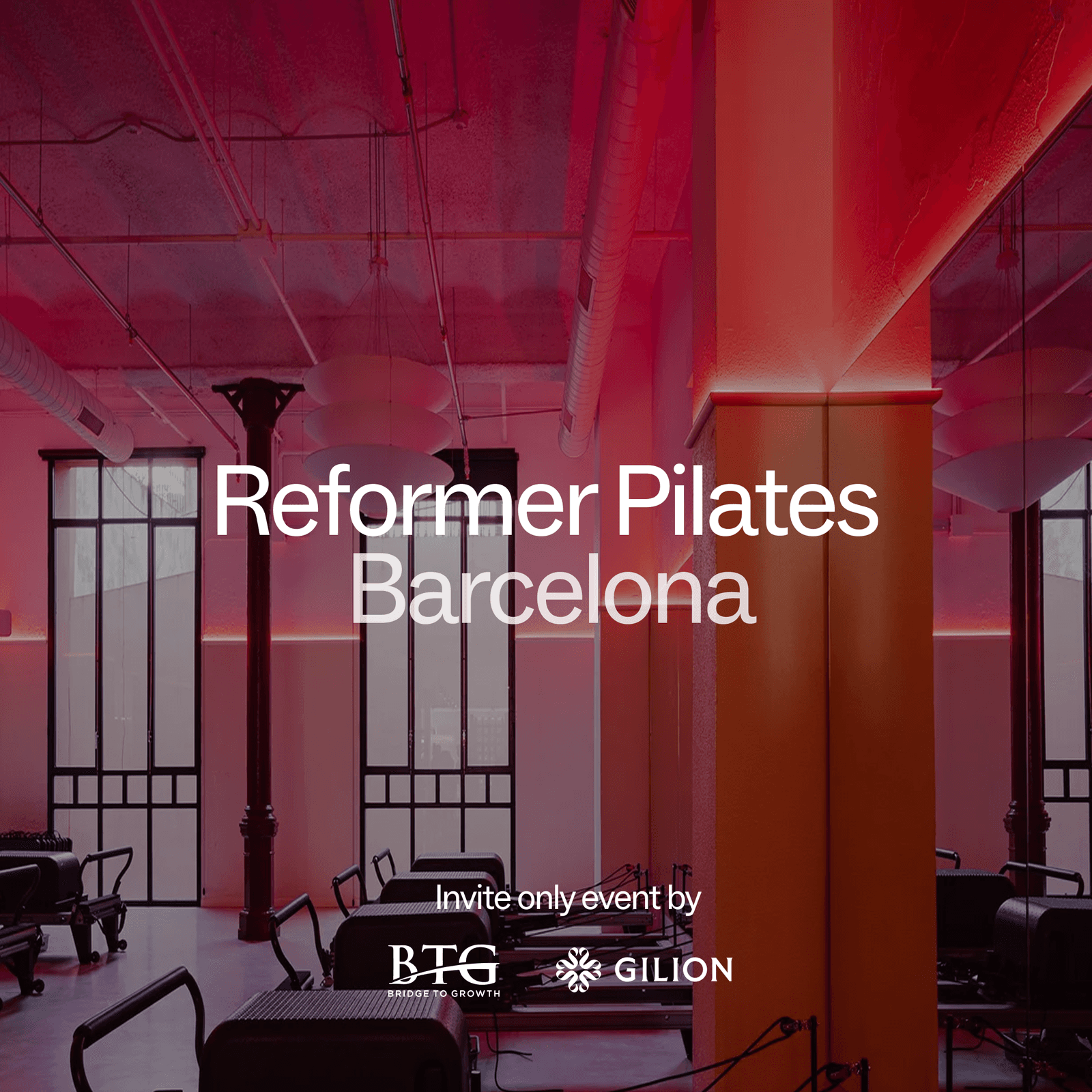 Reformer Pilates x Barcelona: UnlockVC
