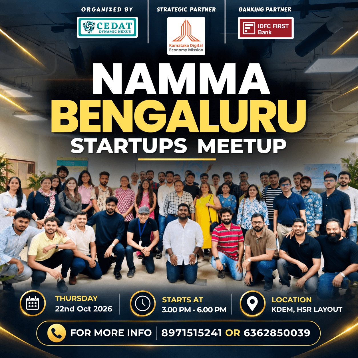 Namma Bengaluru Startups Meetup