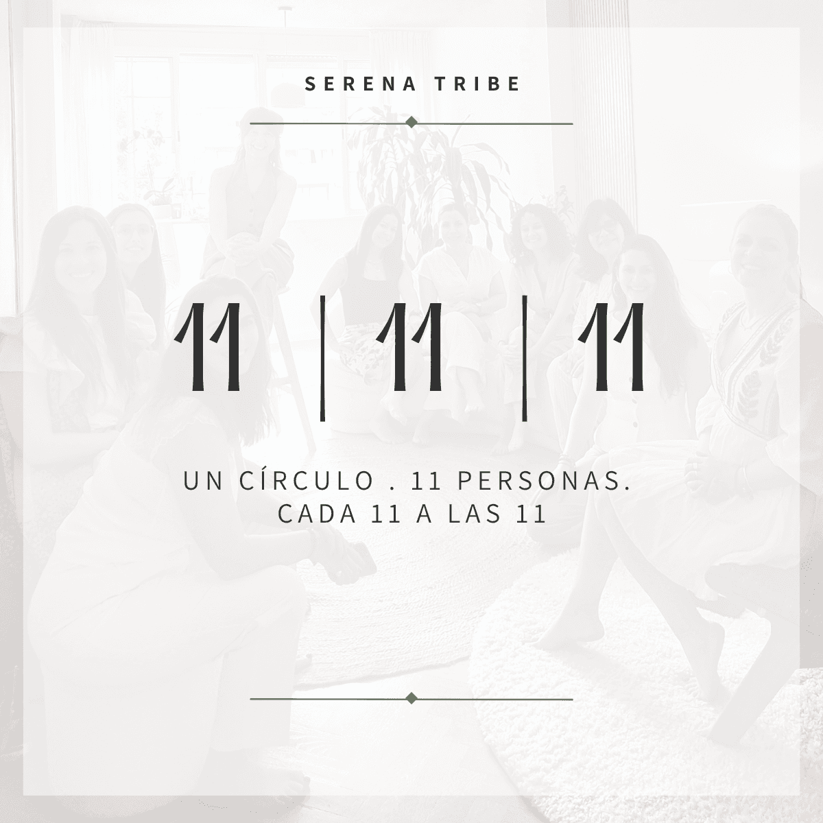 Conexiones Valiosas · Un círculo, 11 personas, cada 11 a las 11.