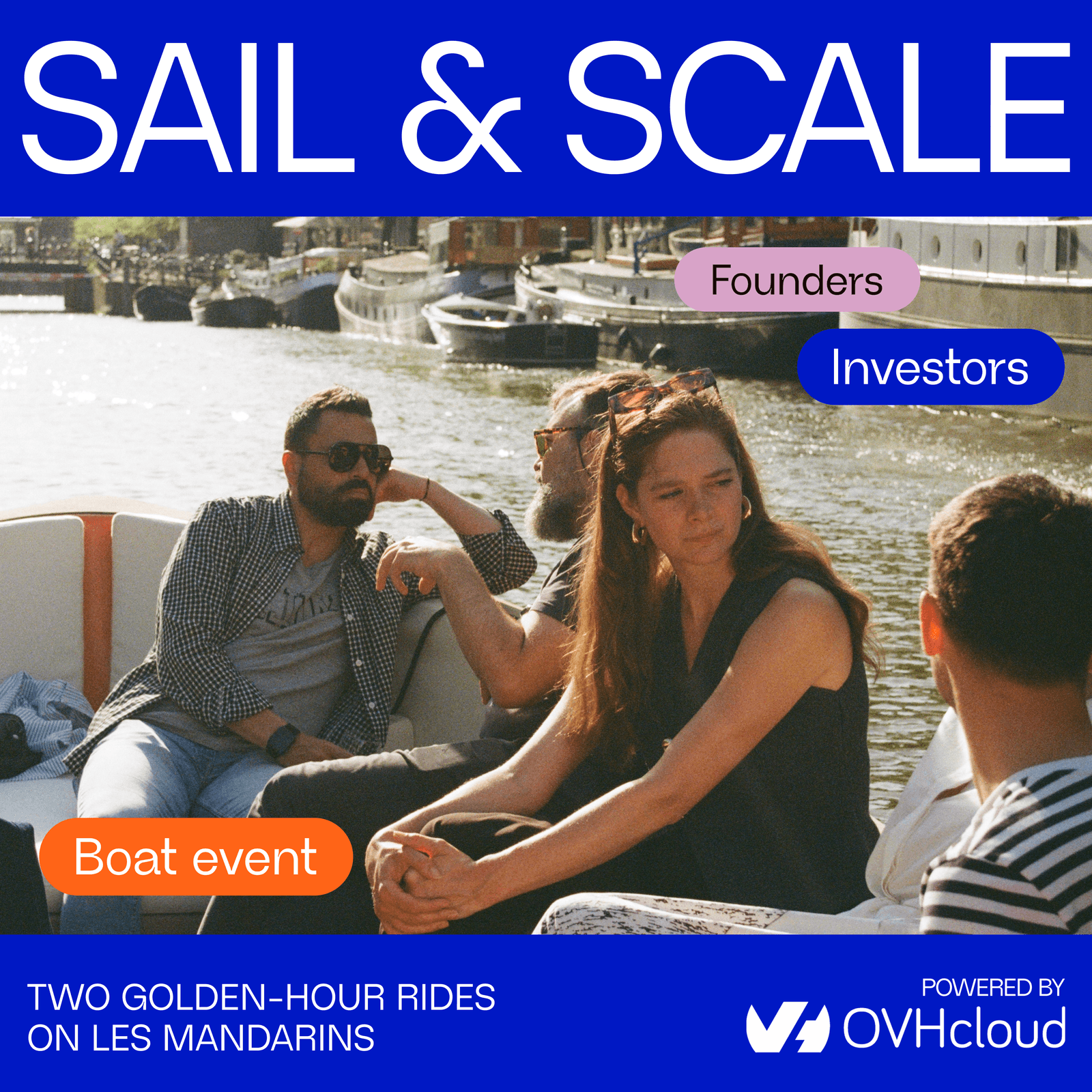 Sail & Scale: Golden Hour on a Boat for Founders & Investors