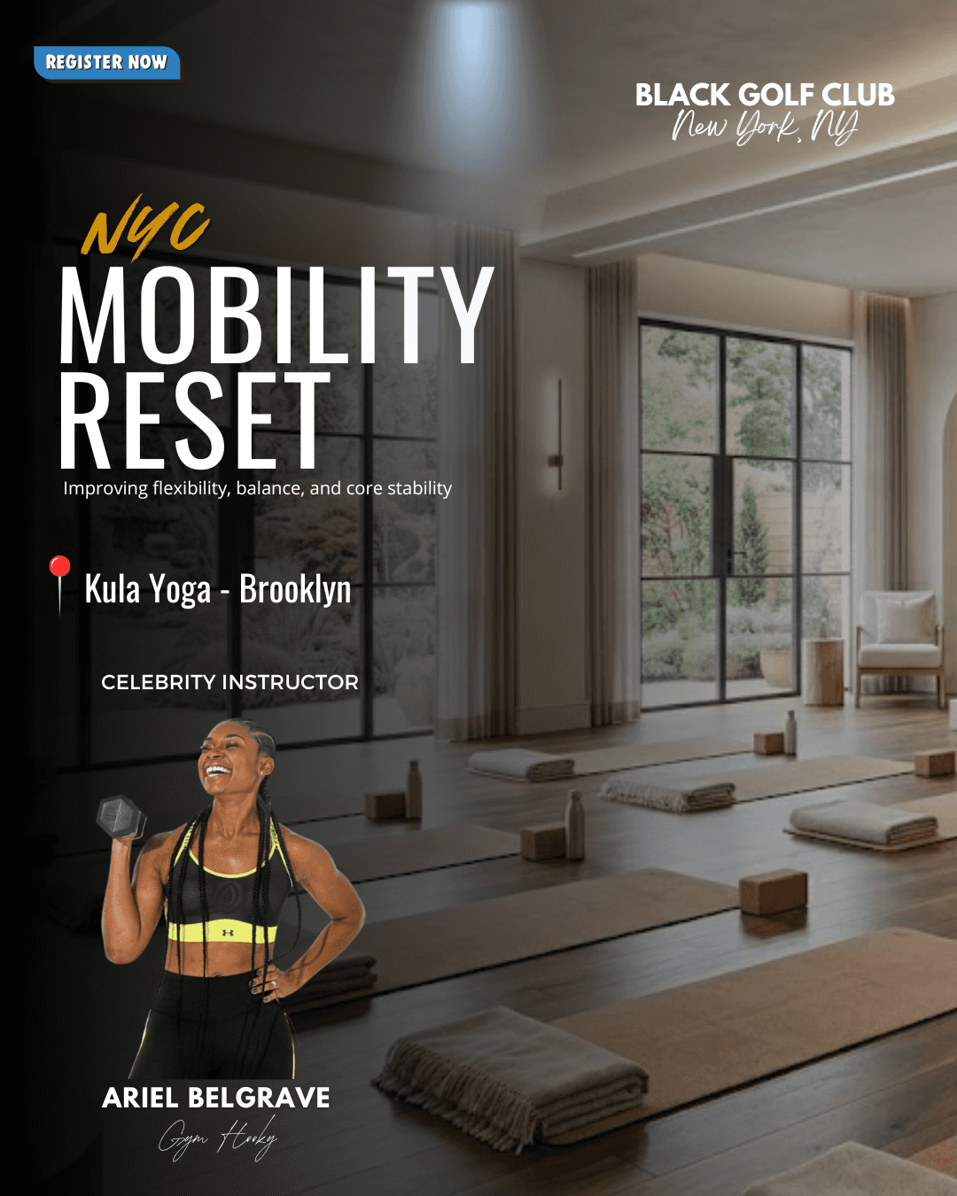 NYC VIP | Golf Mobility Reset w. Ariel Belgrave