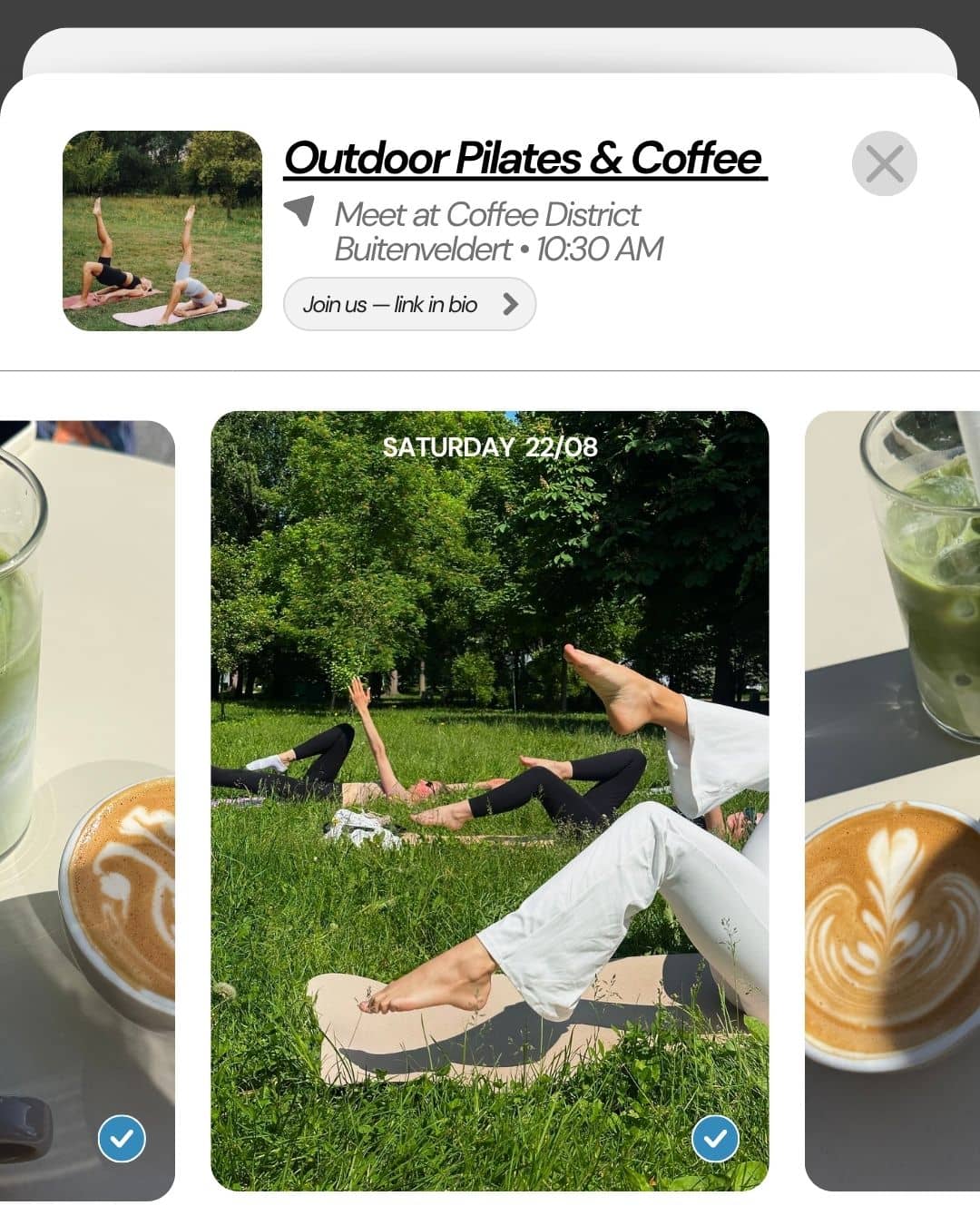 Outdoor Pilates