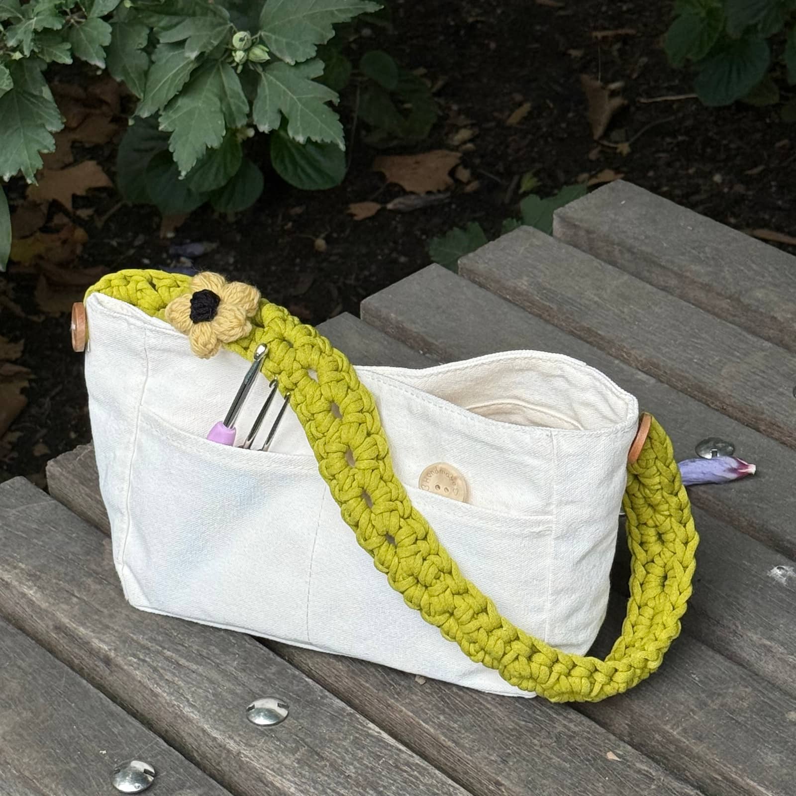 Crochet Your Own Bag Strap : Beginner DIY Kit