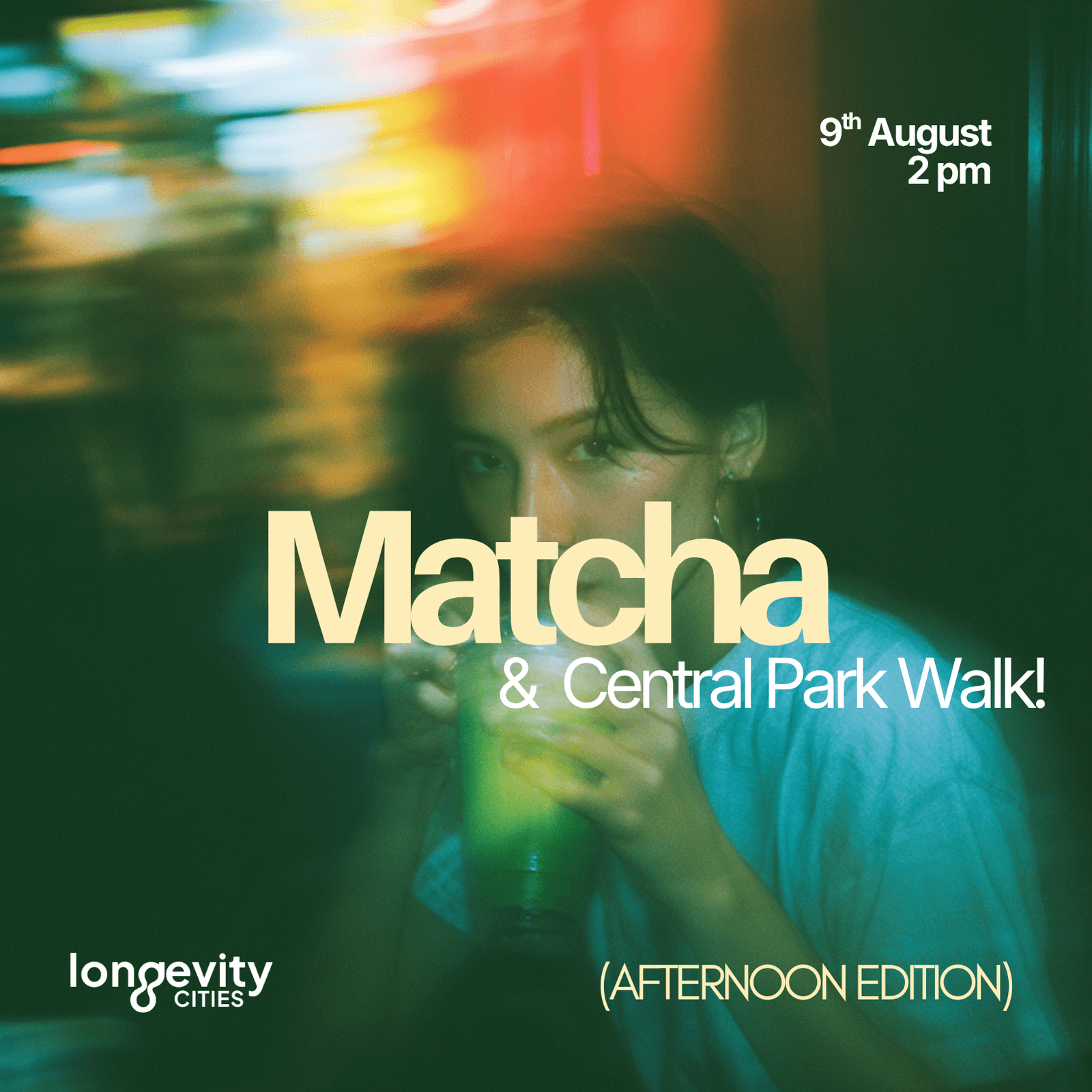 Matcha & Central Park Walk [afternoon edition]