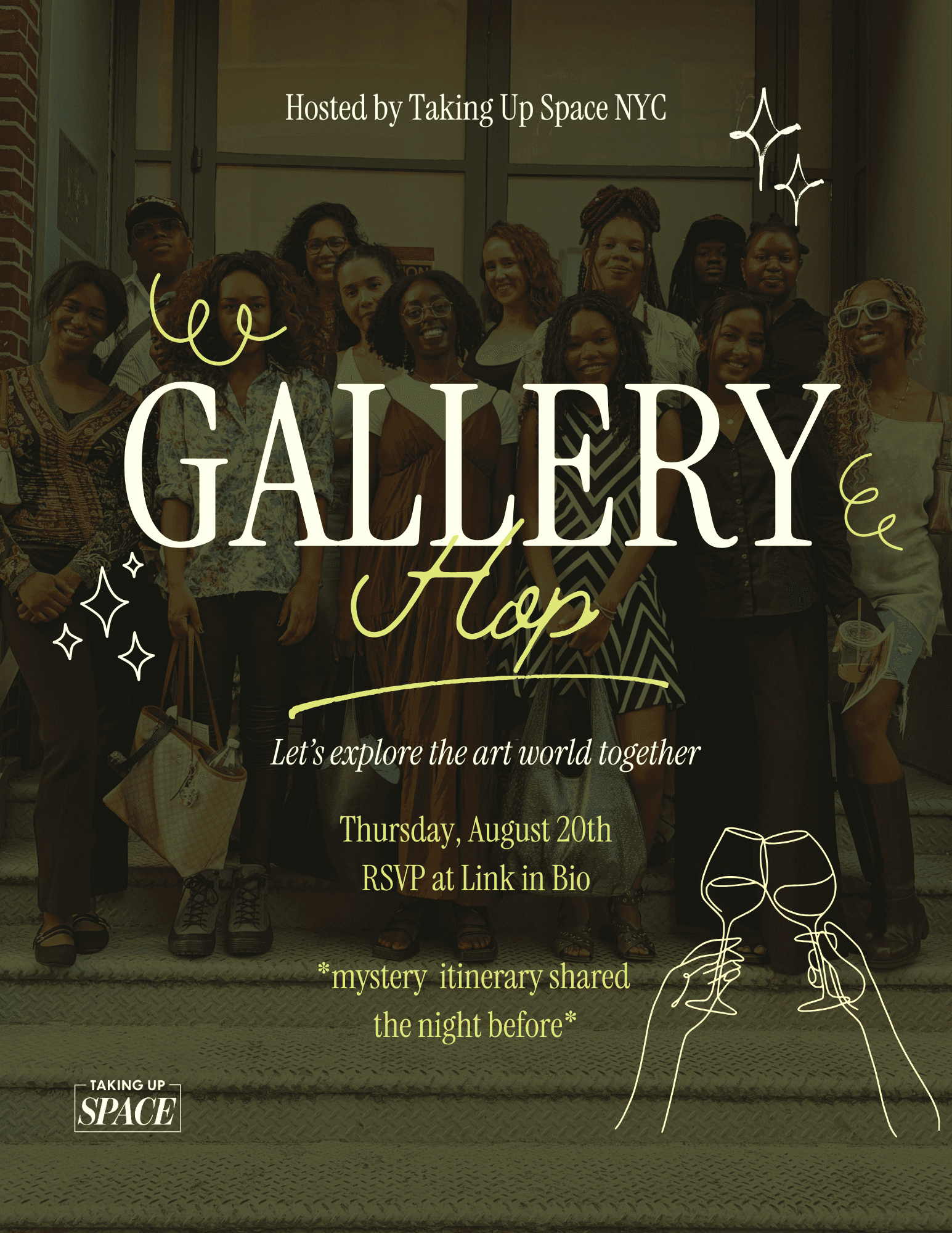 Taking Up Space - Gallery Hop