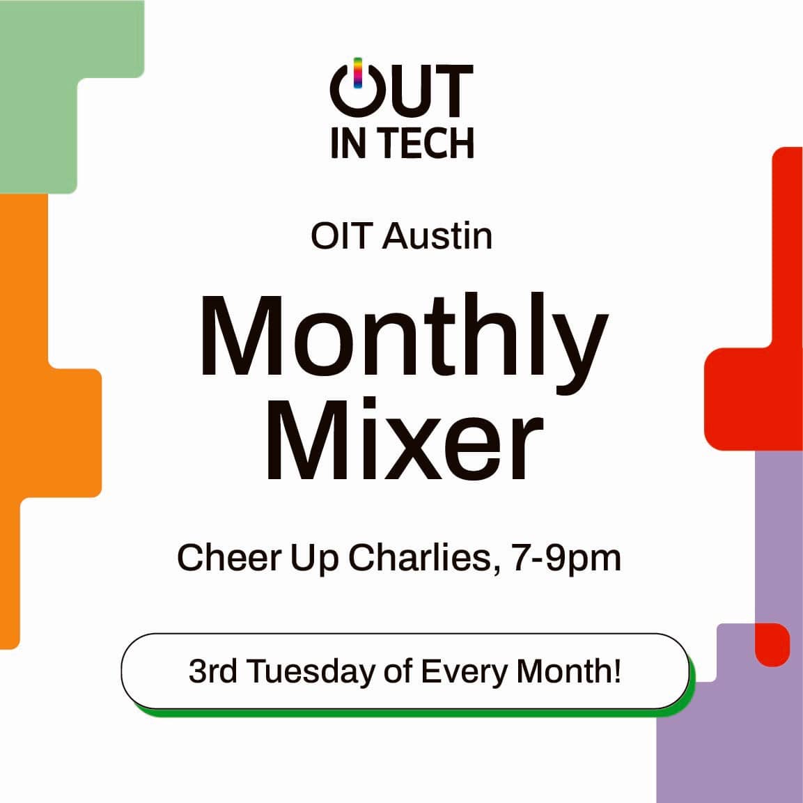 Out in Tech Austin: August Mixer