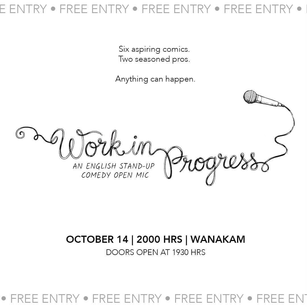Work In Progress - Standup Comedy in English