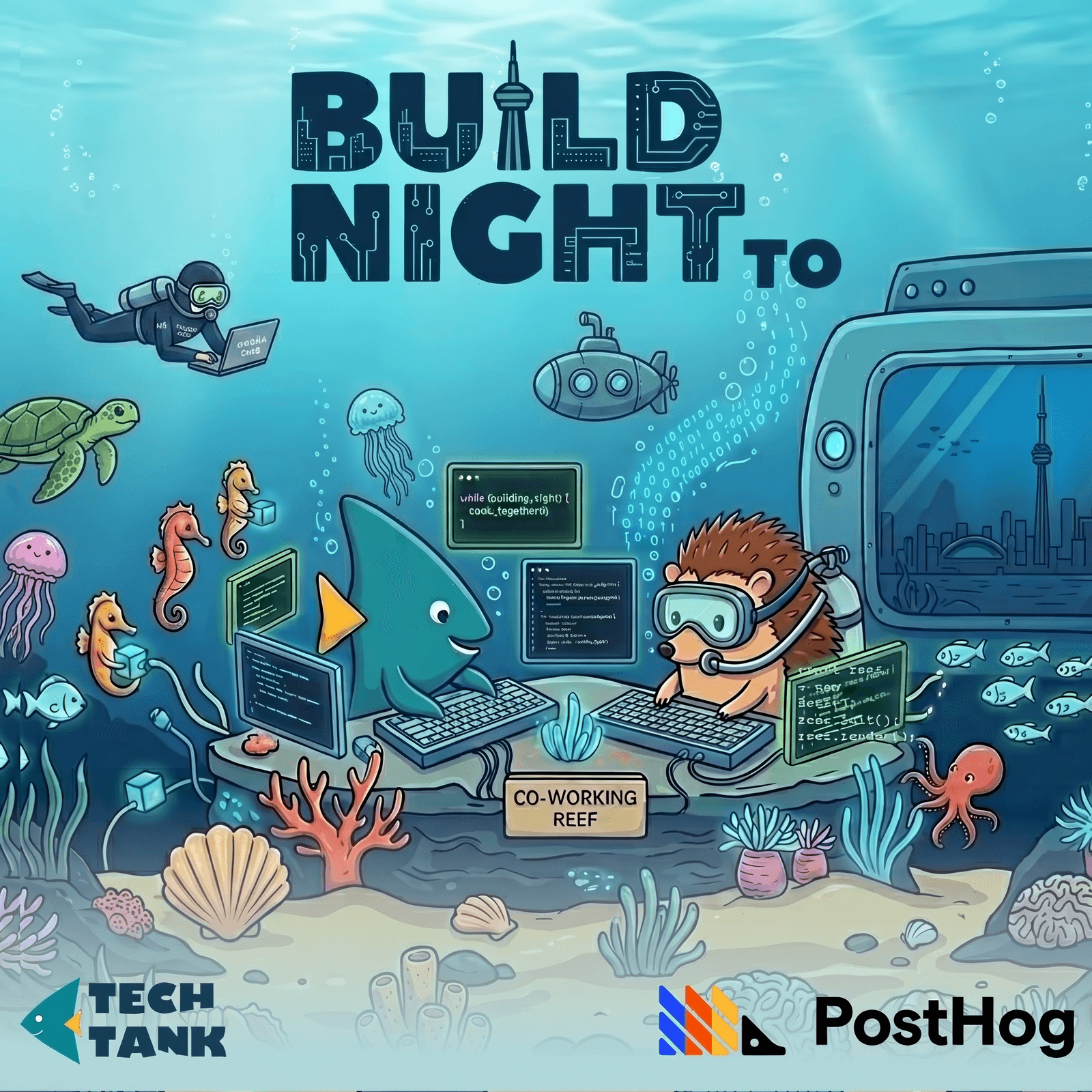 Build Night TO by TechTank x PostHog