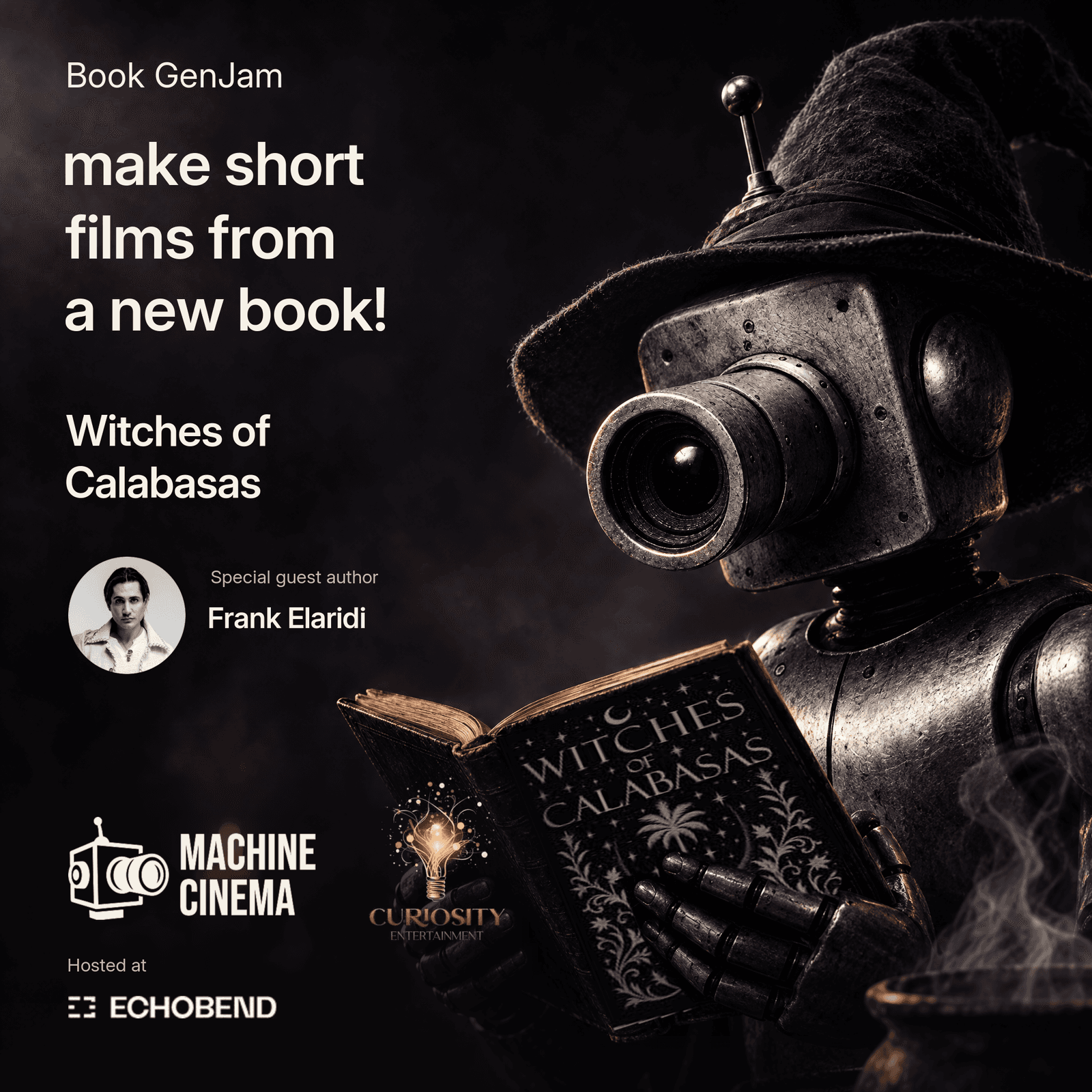 Book GenJam: Make A Film Based On A New Book: Witches Of Calabasas! 🔮