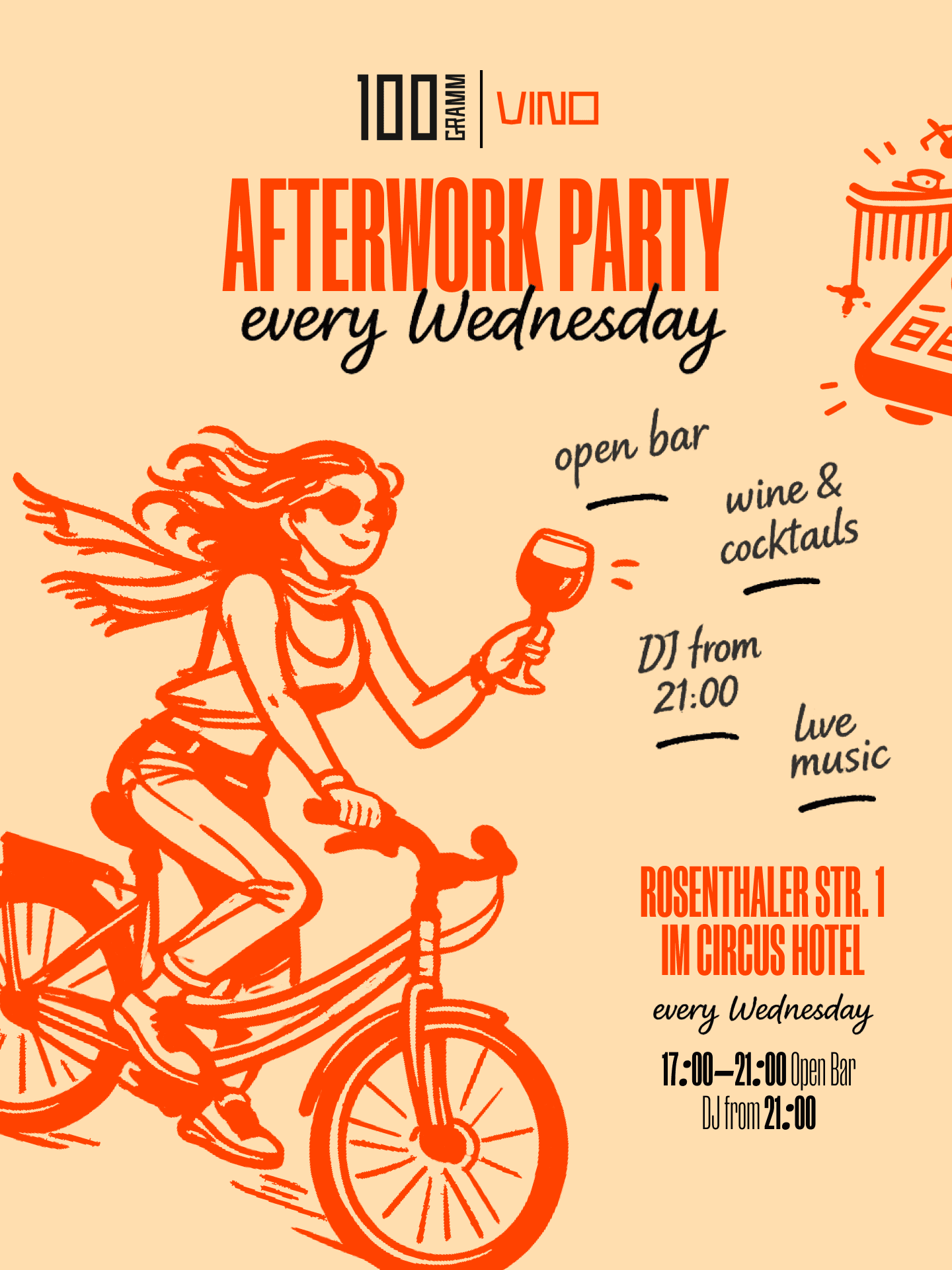 Afterwork @ 100 GRAMM Vino
