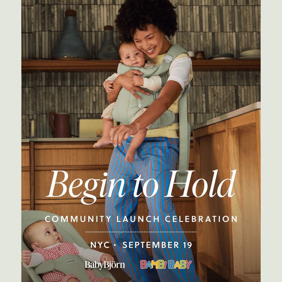 Begin to Hold with BabyBjörn at Bambi Baby
