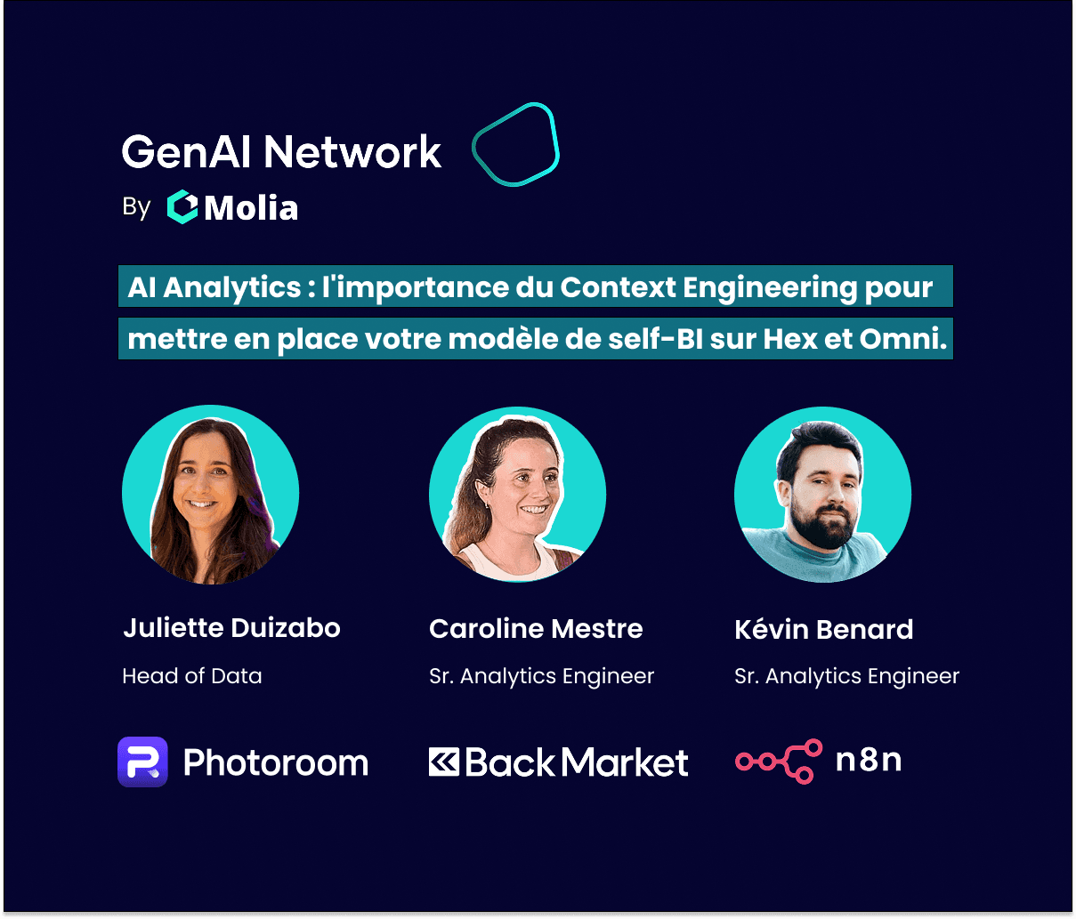 Meetup GAIN #15 | AI Analytics : l'importance du Context Engineering pour mettre en place votre modèle de self-BI sur Hex et Omni